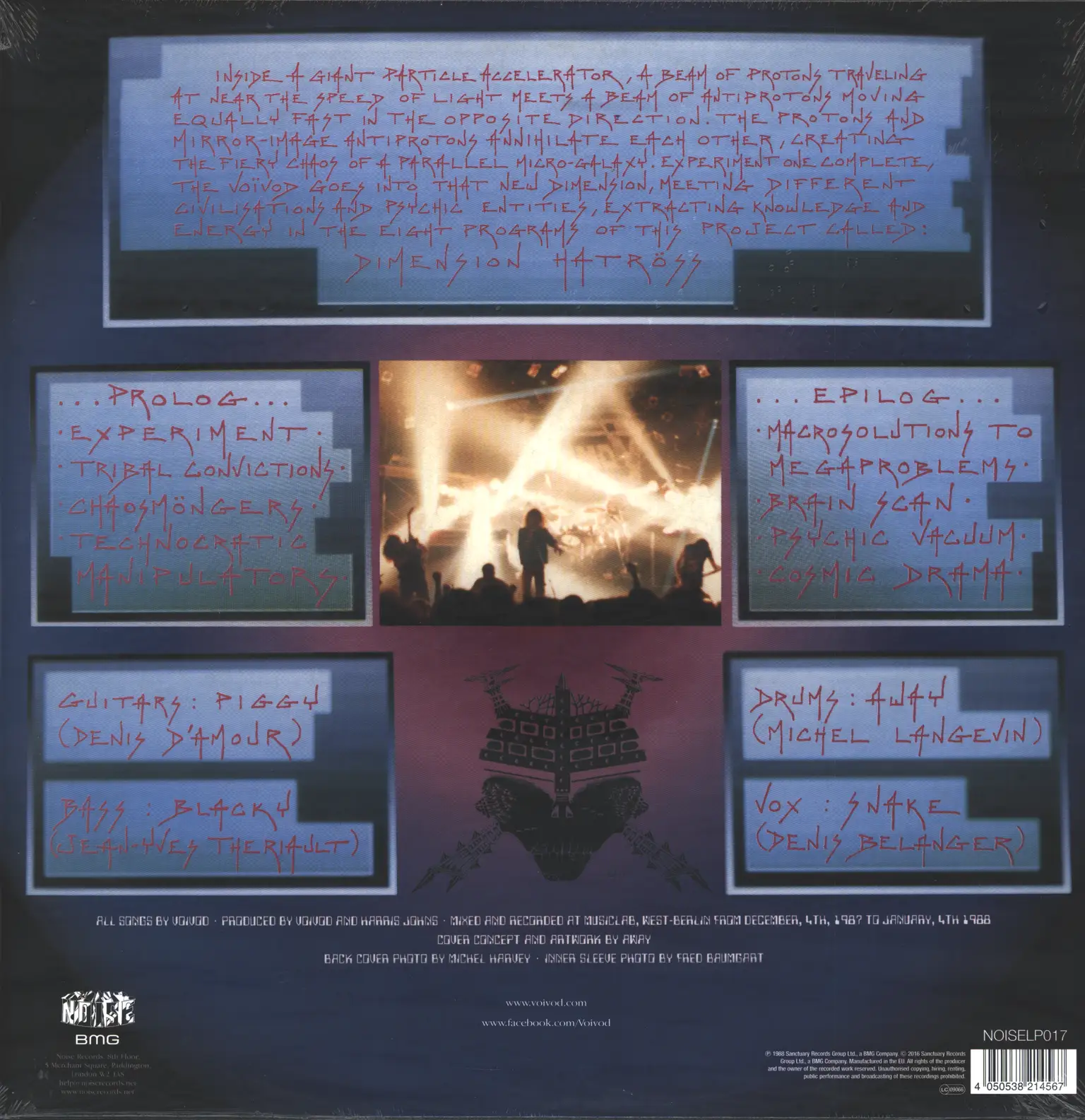Voivod: Dimension Hatröss, LP (Vinyl)