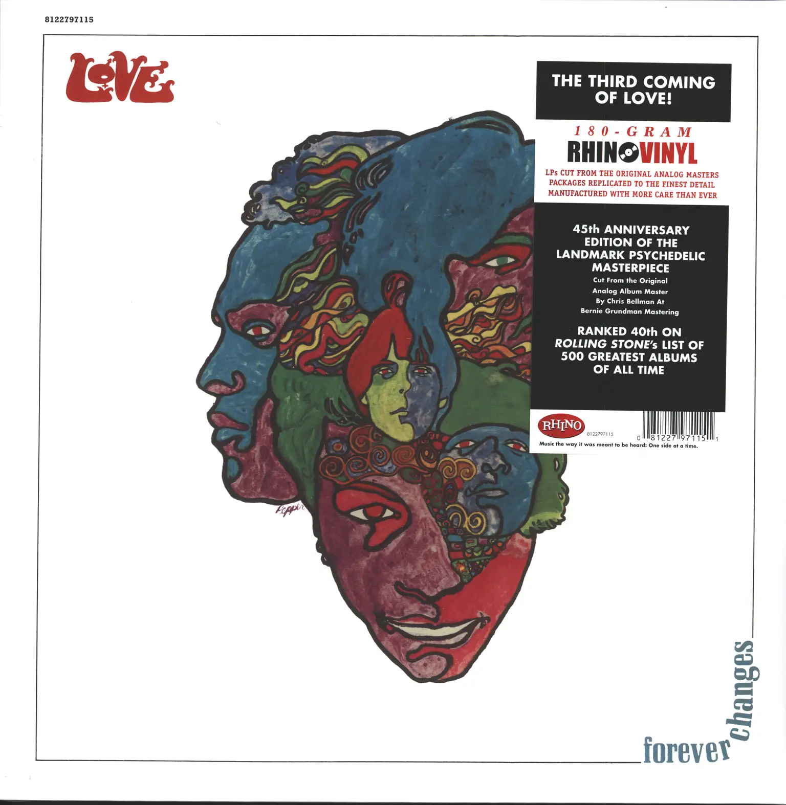 Love: Forever Changes, LP (Vinyl)