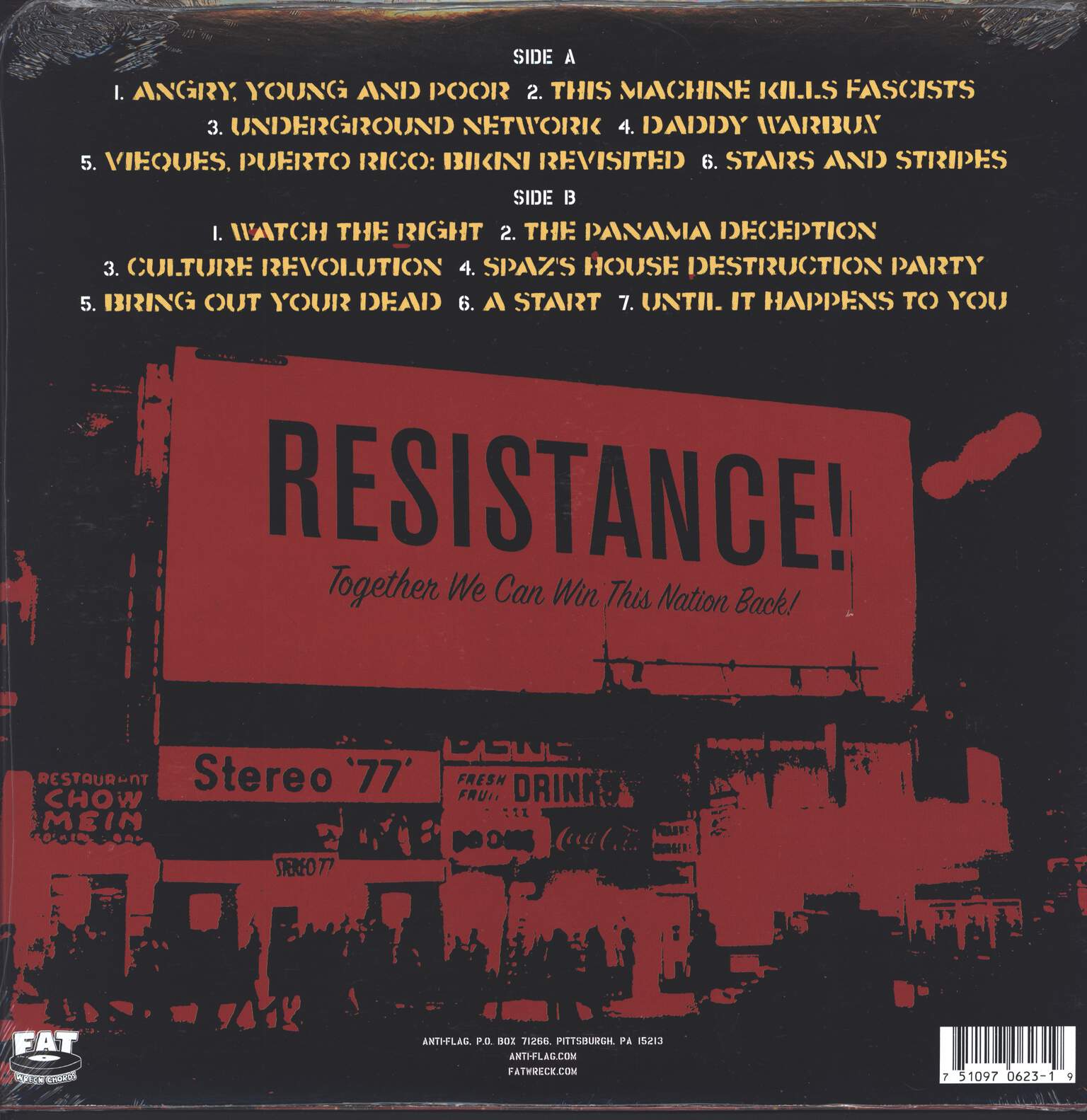 Anti-Flag: Underground Network, LP (Vinyl)