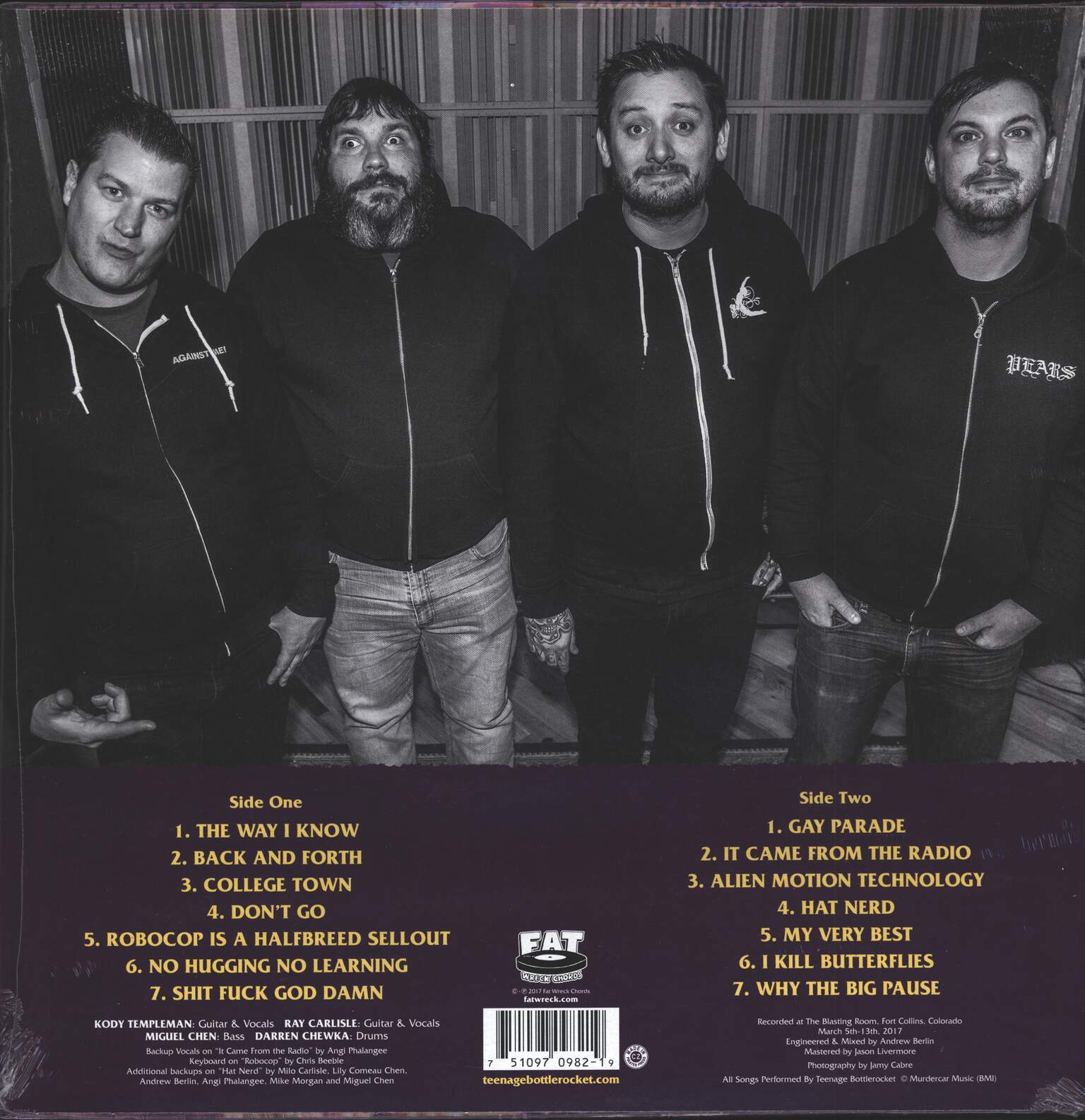 Teenage Bottlerocket: Stealing The Covers, LP (Vinyl)