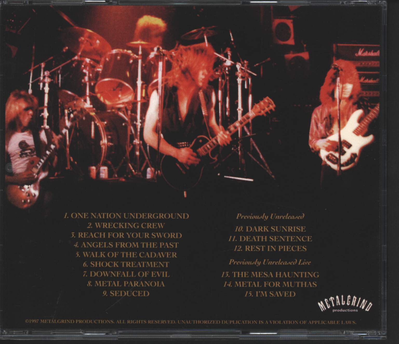 Tension: Epitaph, CD