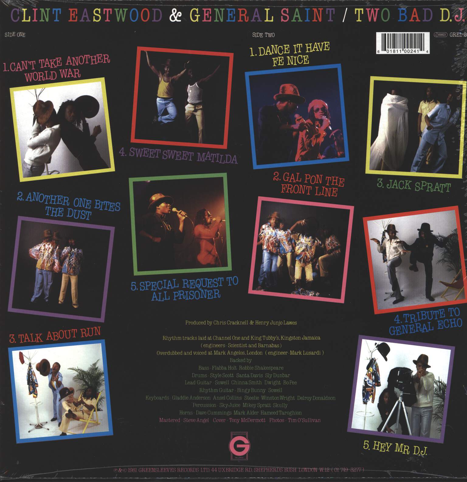 Clint Eastwood And General Saint: Two Bad D.J., LP (Vinyl)