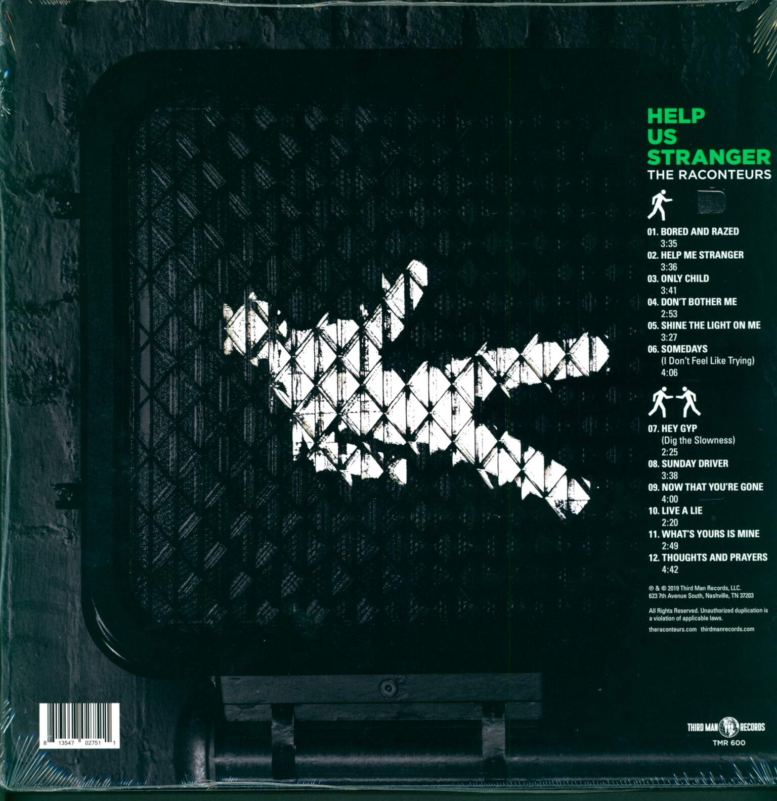 The Raconteurs: Help Us Stranger, LP (Vinyl)