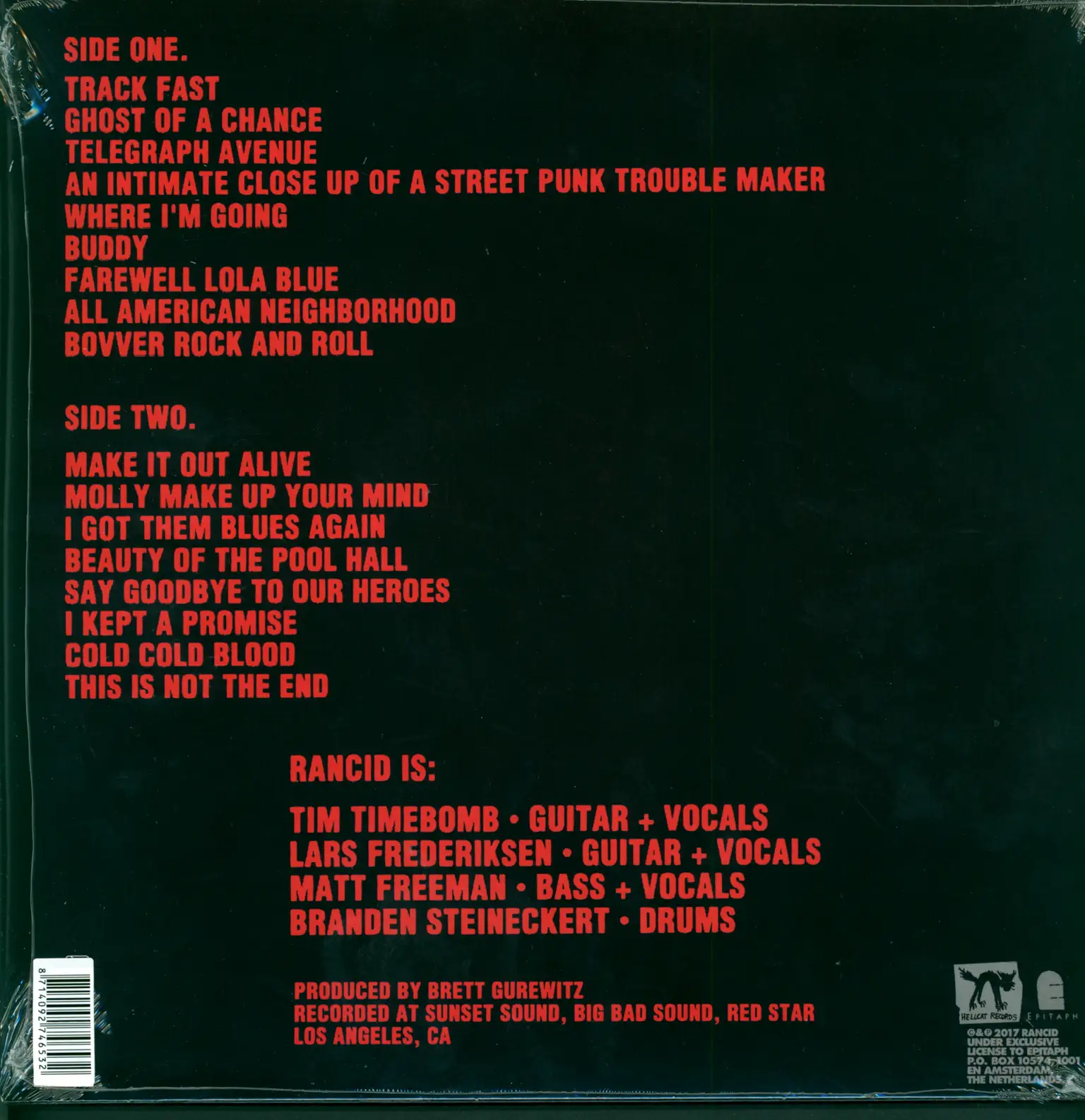 Rancid: Trouble Maker, LP (Vinyl)