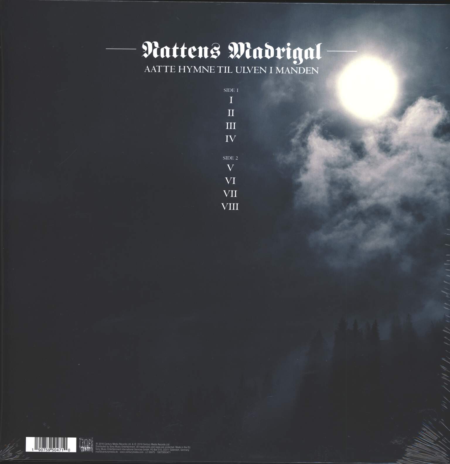 Ulver: Nattens Madrigal - Aatte Hymne Til Ulven I Manden, LP (Vinyl)