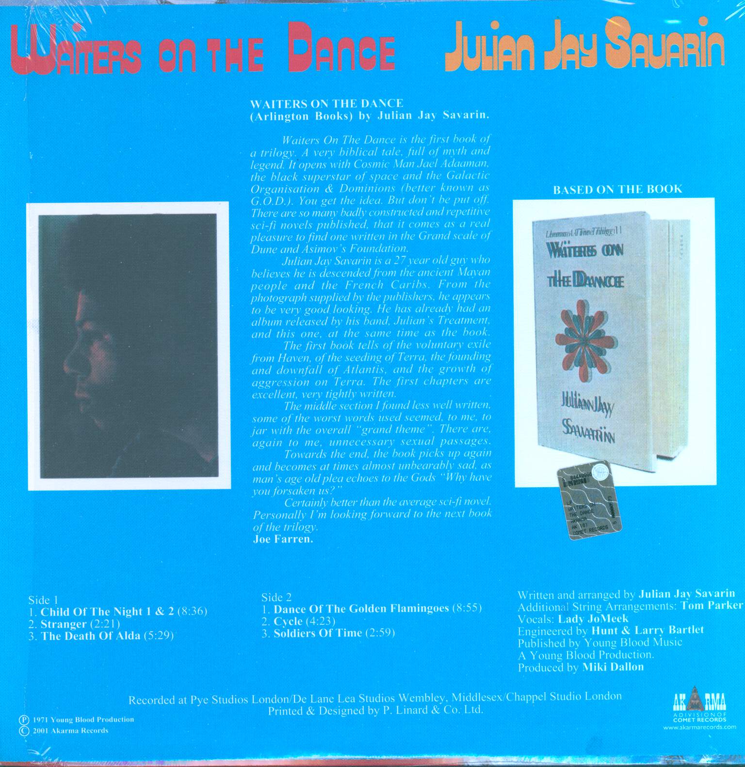 Julian Jay Savarin: Waiters On The Dance, LP (Vinyl)