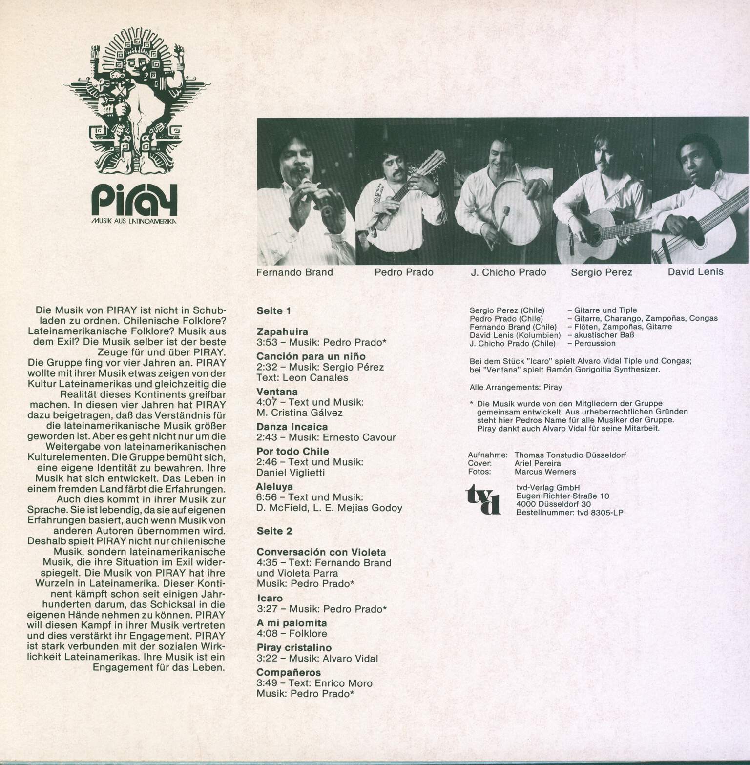 PIRAY: Piray Cristalino, LP (Vinyl)