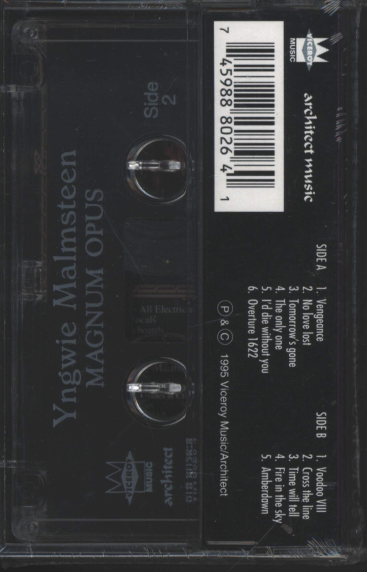 Yngwie Malmsteen: Magnum Opus, Tape