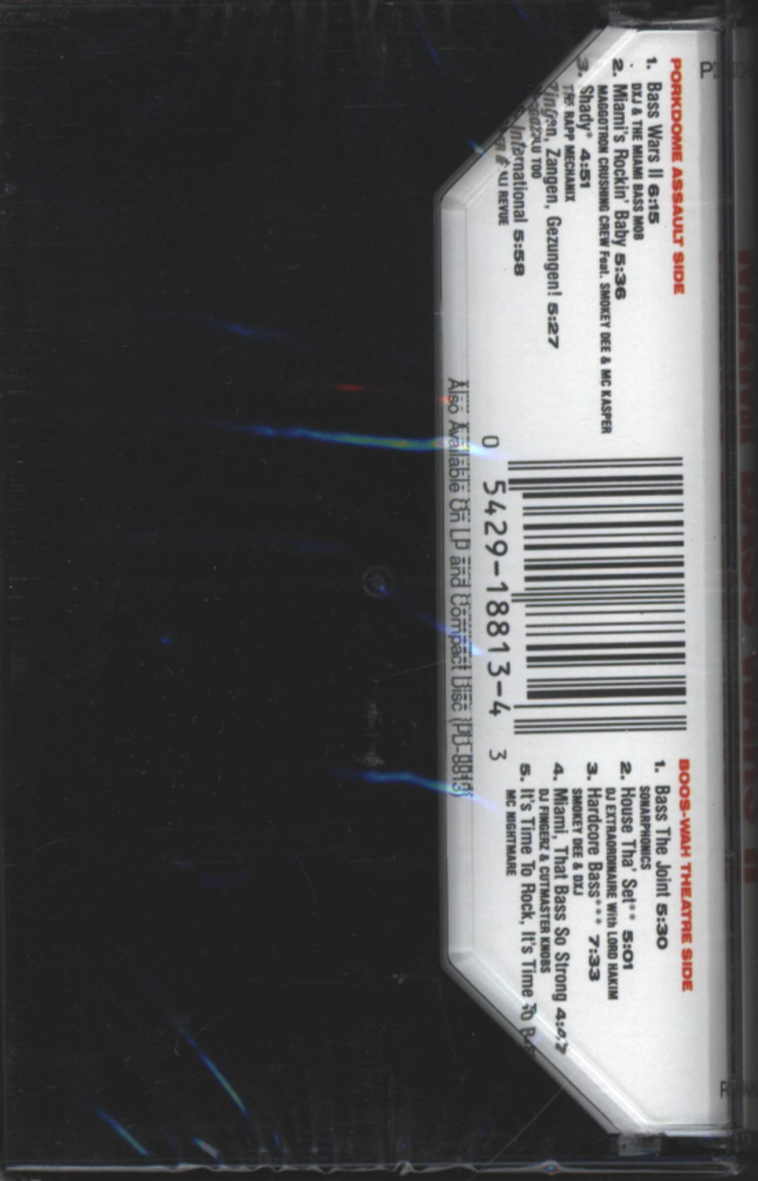 Various: Miami Bass Wars II - Battle Of The Boom, Tape