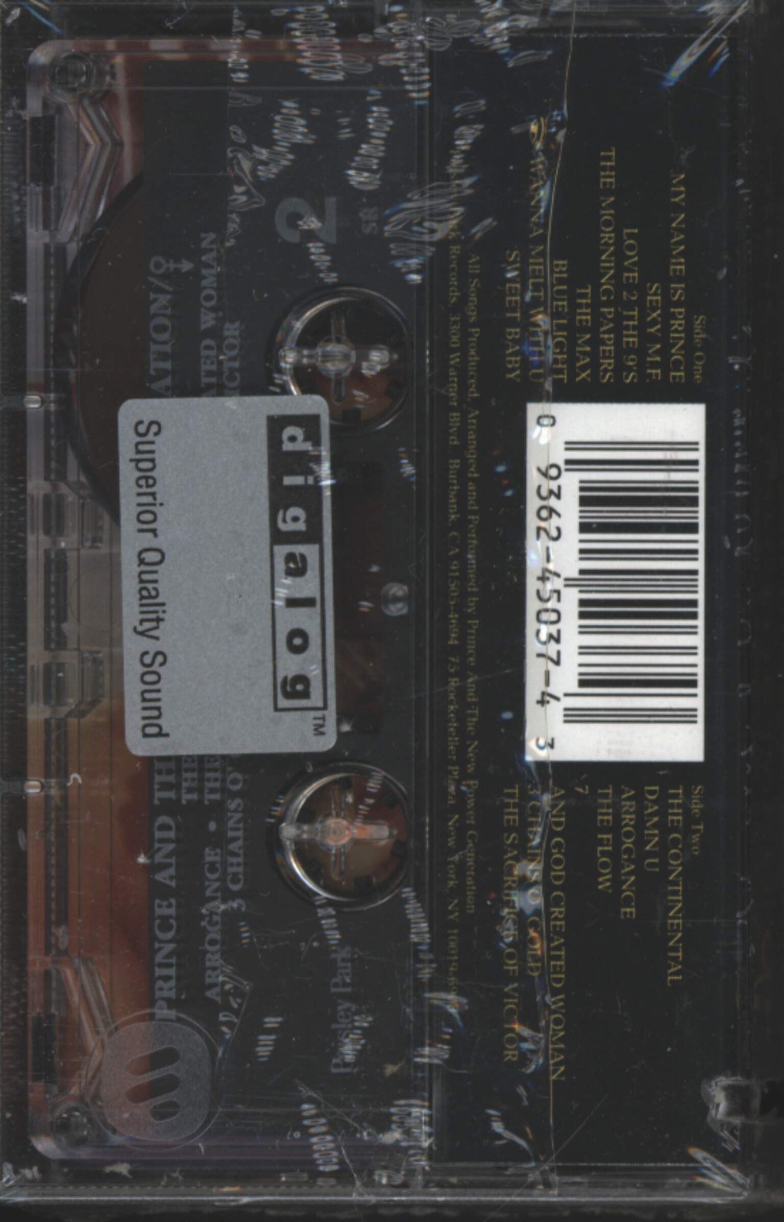 Prince: Love Symbol, Tape