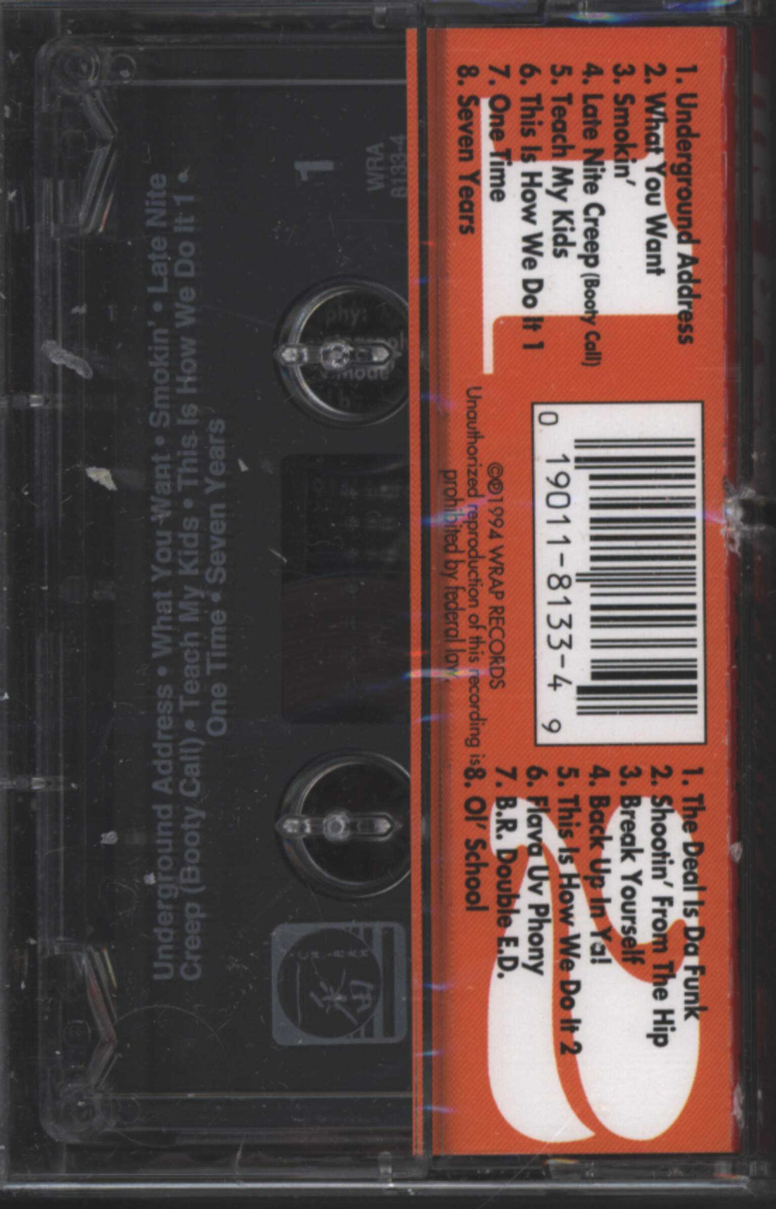 Mc Breed: Funkafied, Tape