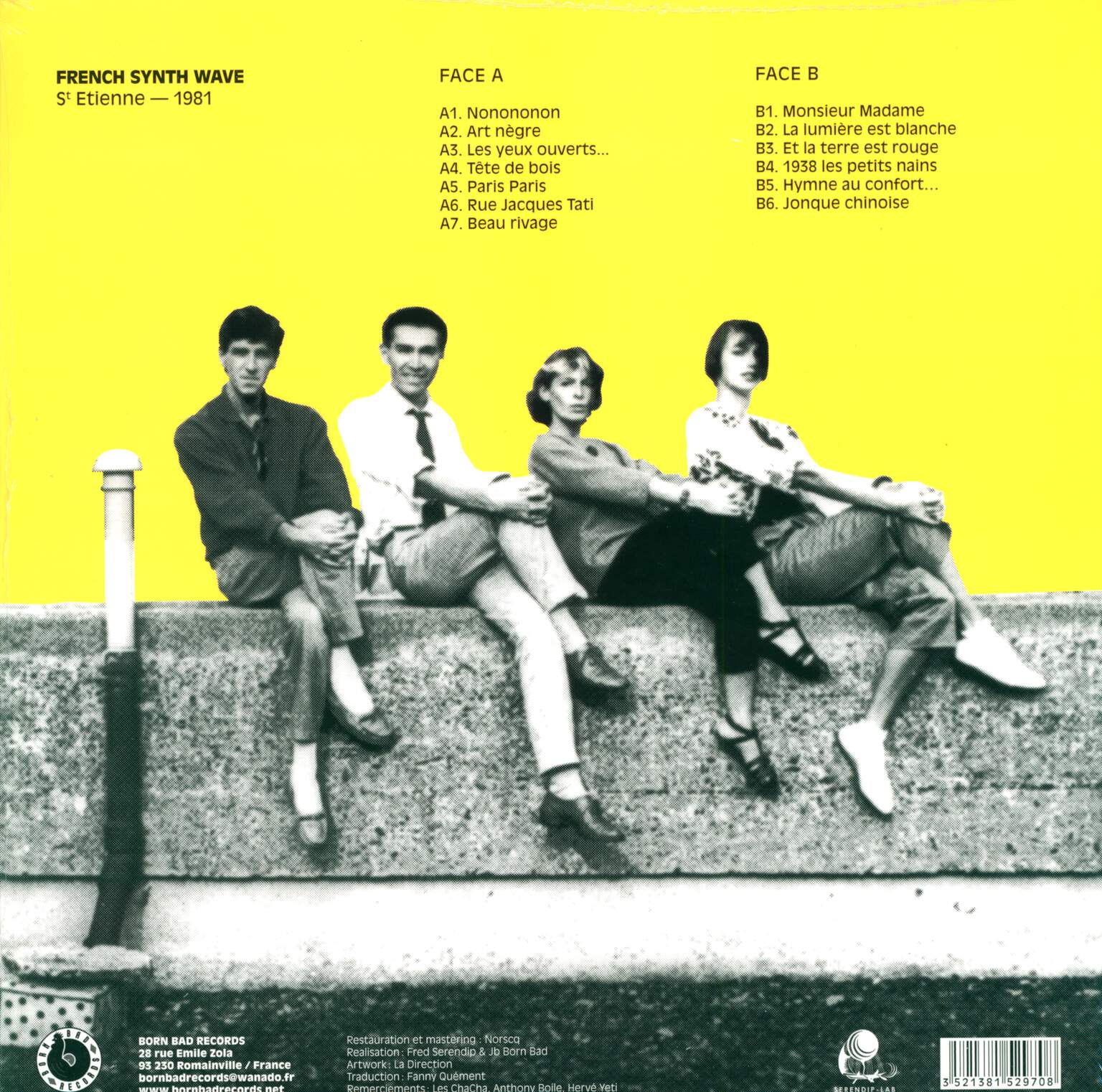 Cha Cha Guitri: French Synth Wave - St Etienne - 1981, LP (Vinyl)