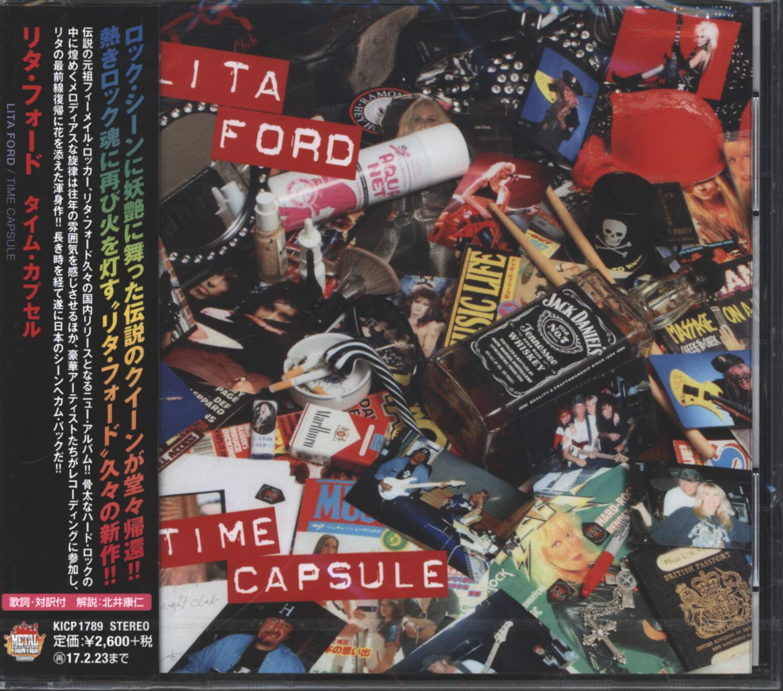 Lita Ford: Time Capsule, CD