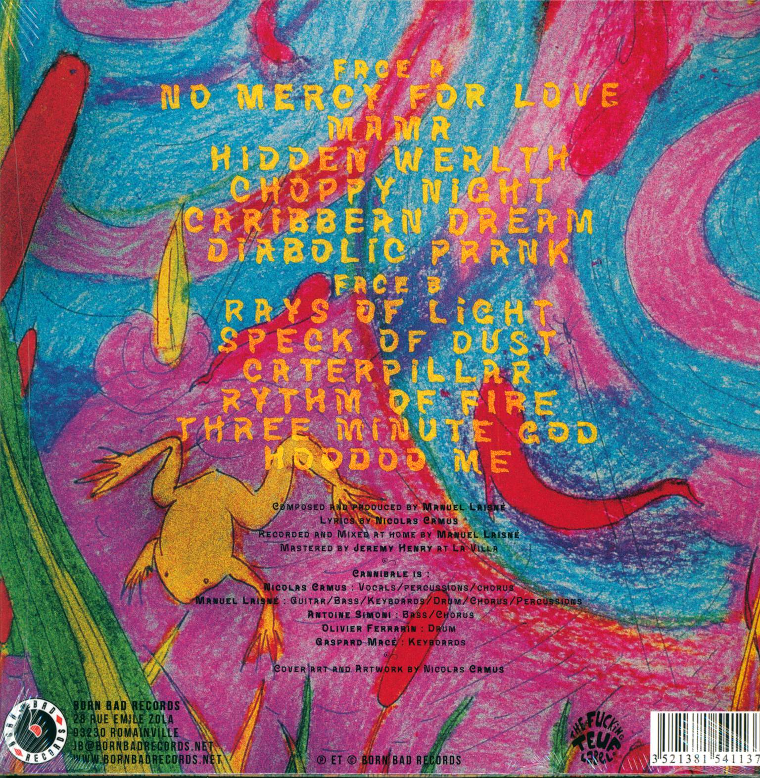 Cannibale: No Mercy For Love, LP (Vinyl)