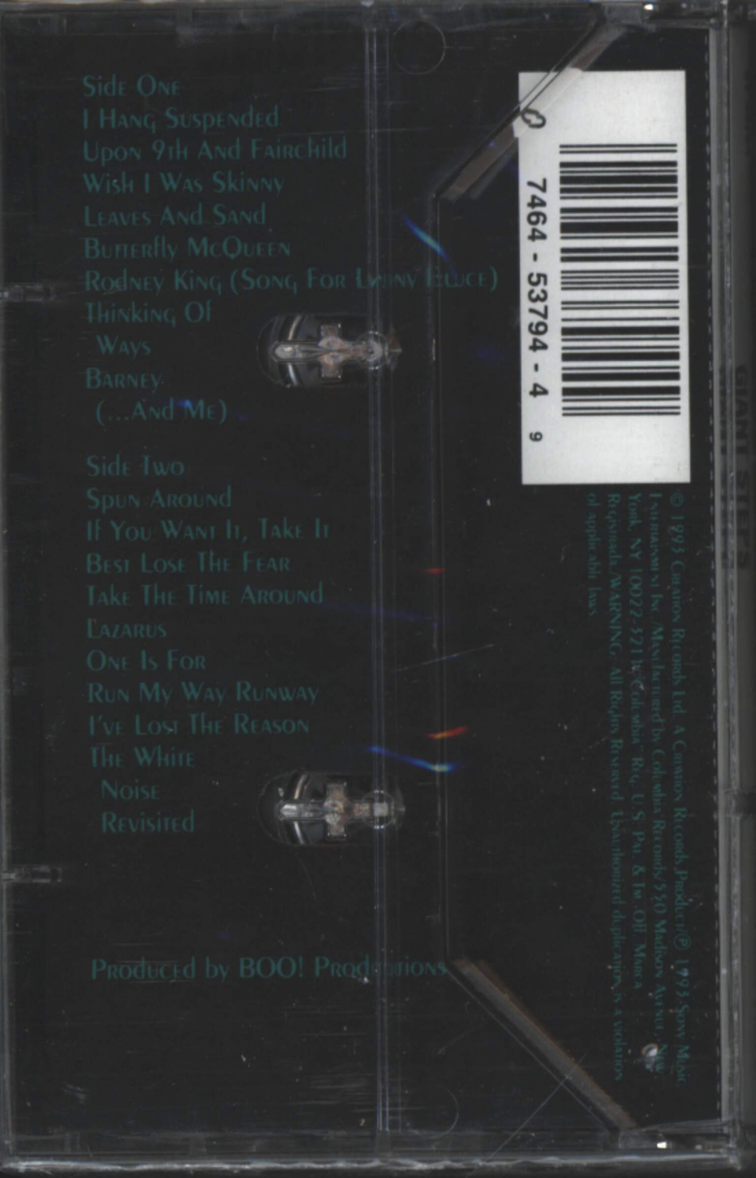 The Boo Radleys: Giant Steps, Tape