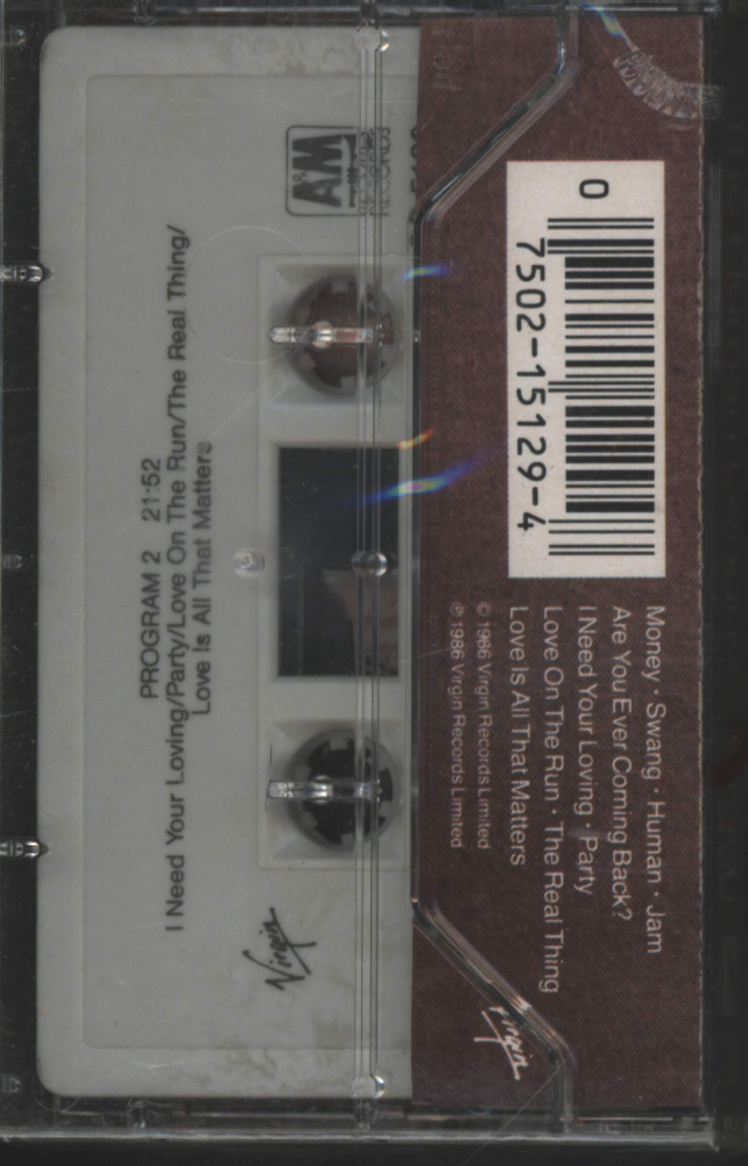 The Human League: Crash, Tape