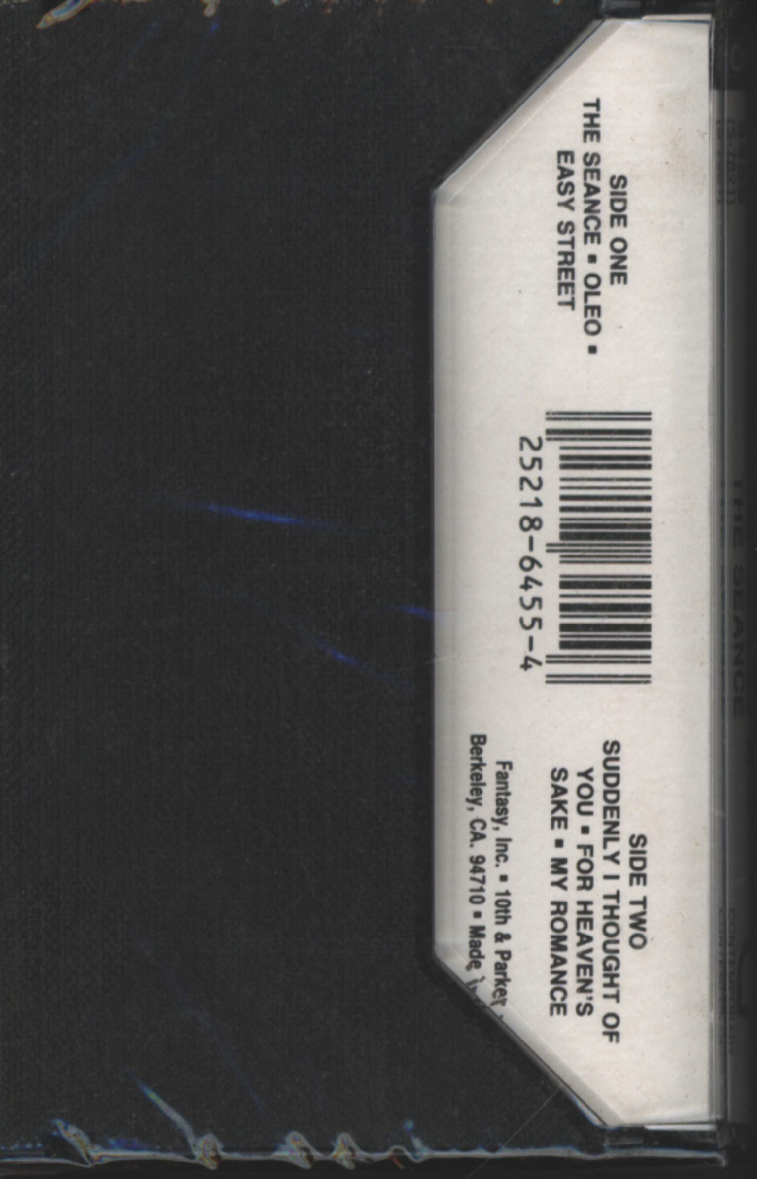 Hampton Hawes Trio: The Seance, Tape