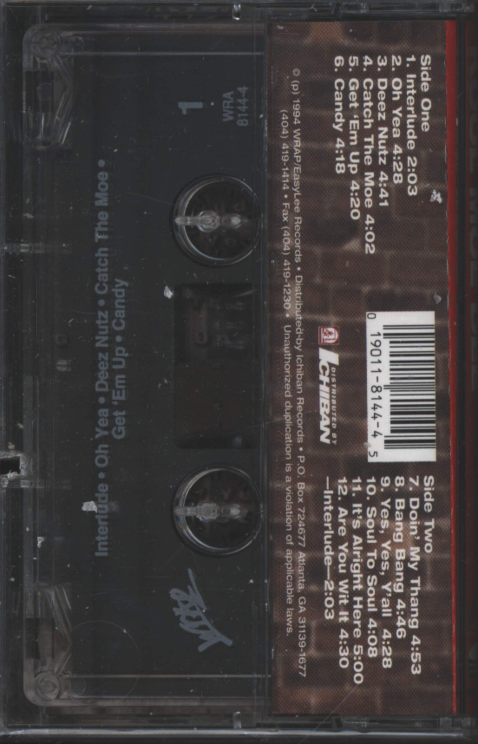 Kool Moe Dee: Interlude, Tape
