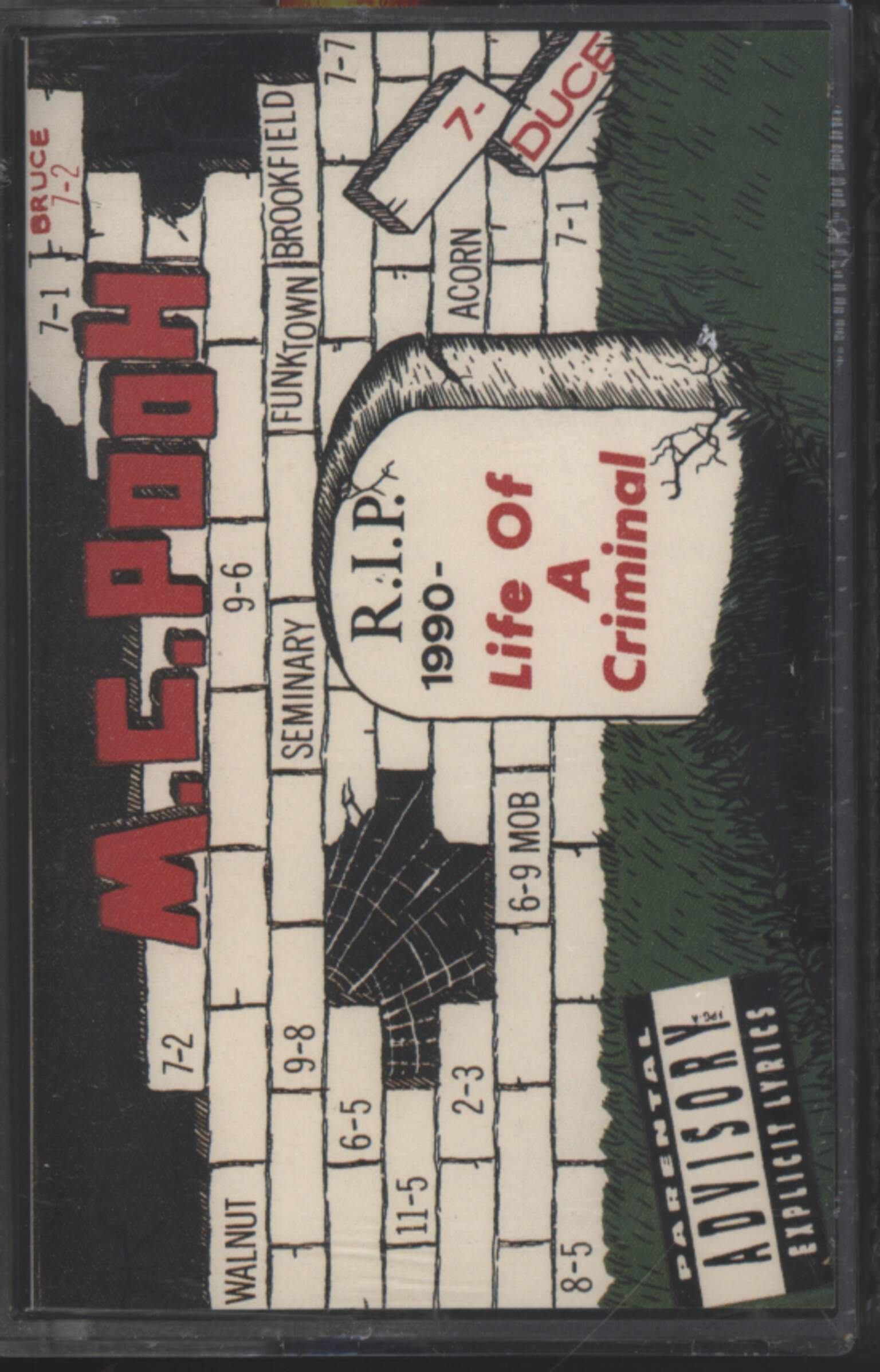 MC Pooh: Life Of A Criminal, Tape
