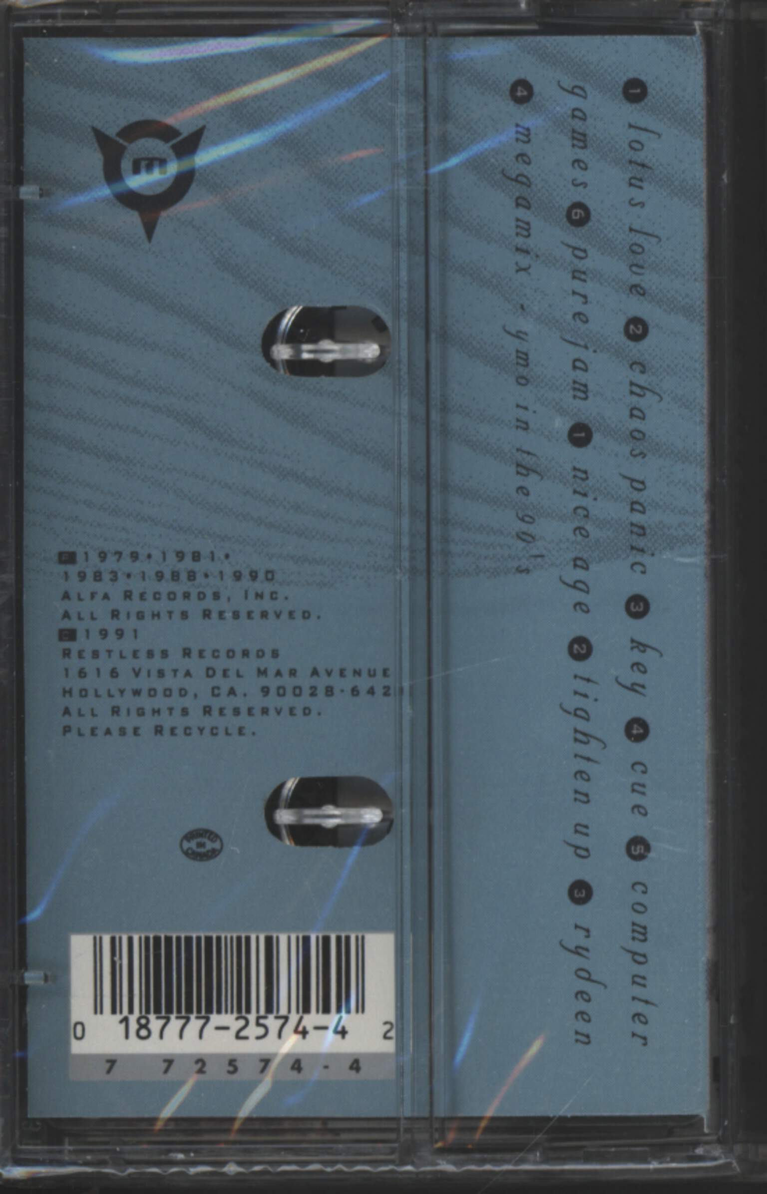 Yellow Magic Orchestra: Kyoretsu Na Rhythm, Tape
