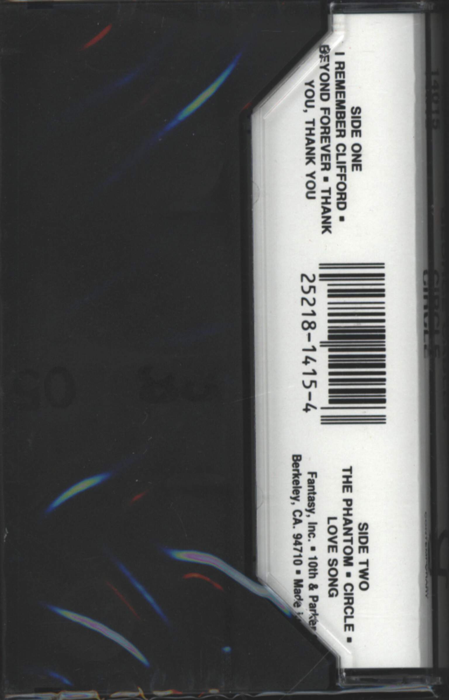 George Cables: Circle, Tape