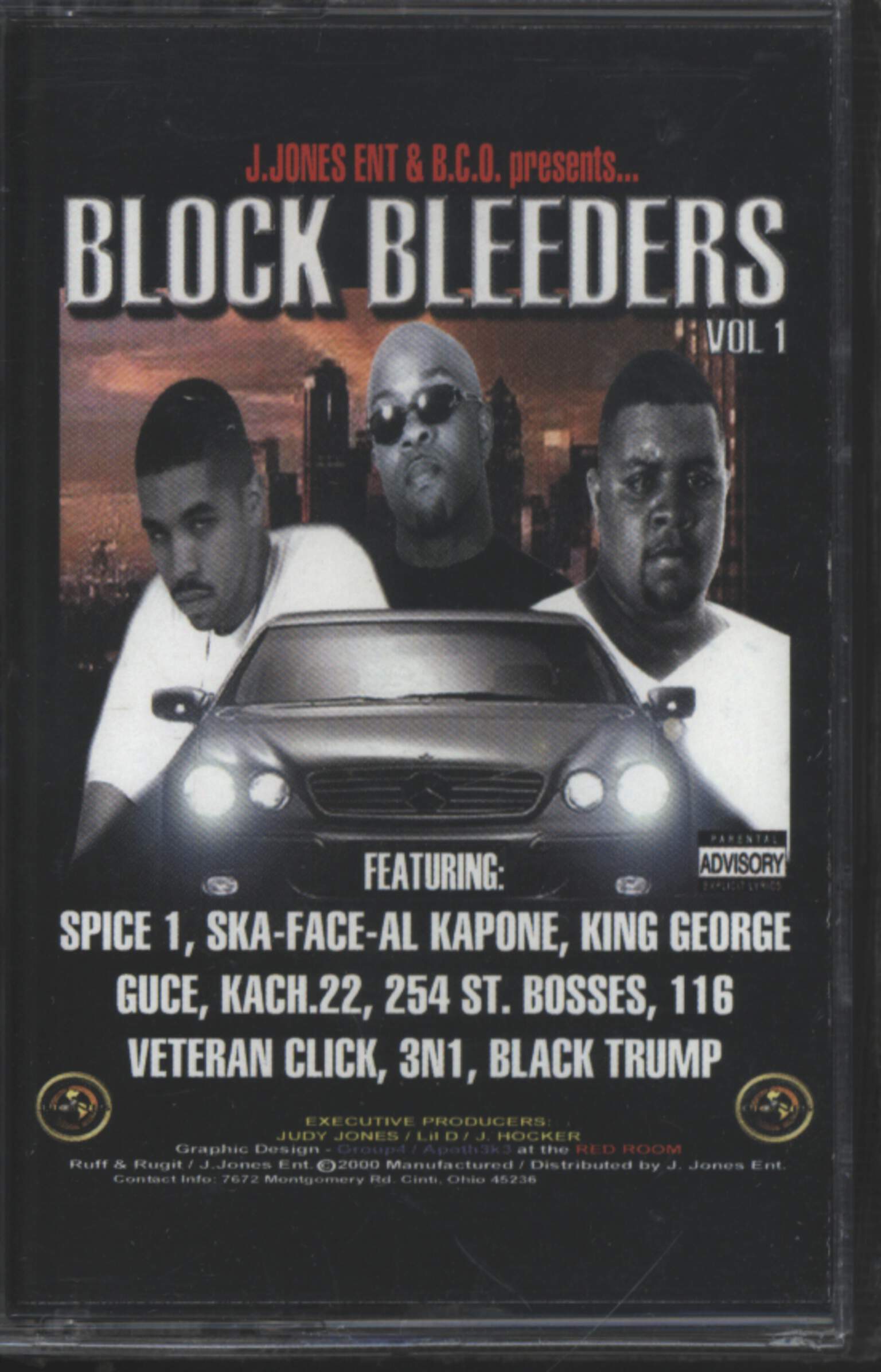 Various: Block Bleeders Vol. 1, Tape