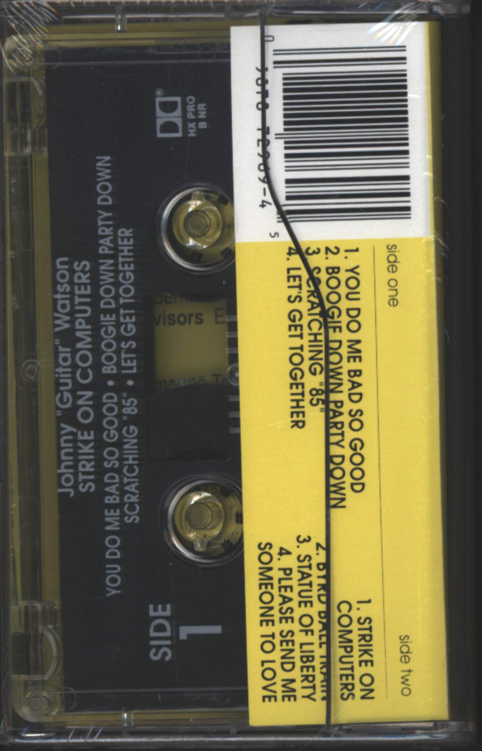 Johnny Guitar Watson: Strike On Computers, Tape