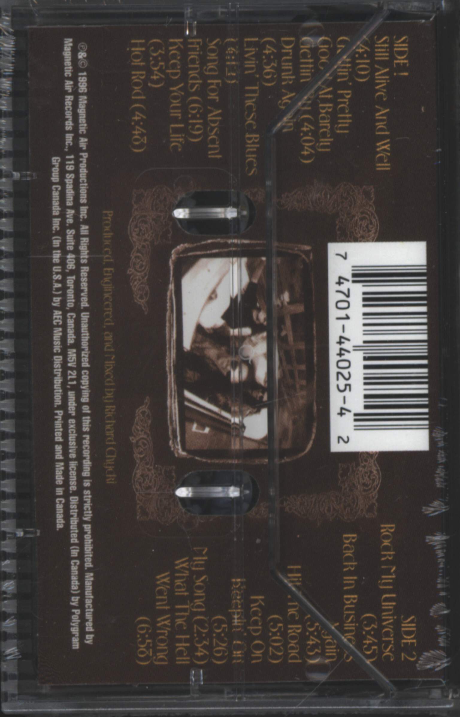 The Four Horsemen: Gettin' Pretty Good... At Barely Gettin' By..., Tape