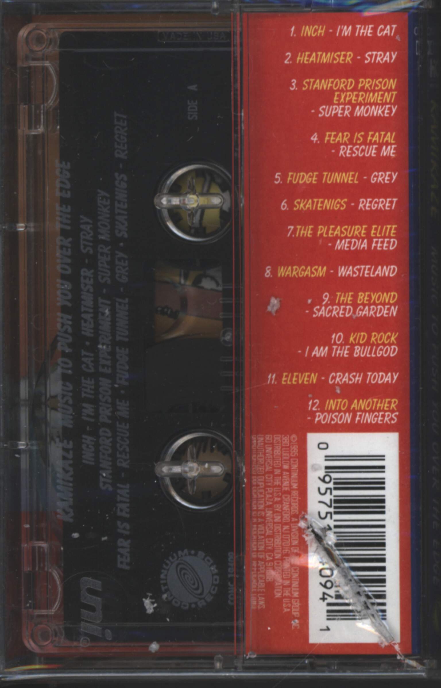 Various: Kamikaze - Music To Push You Over The Edge, Tape