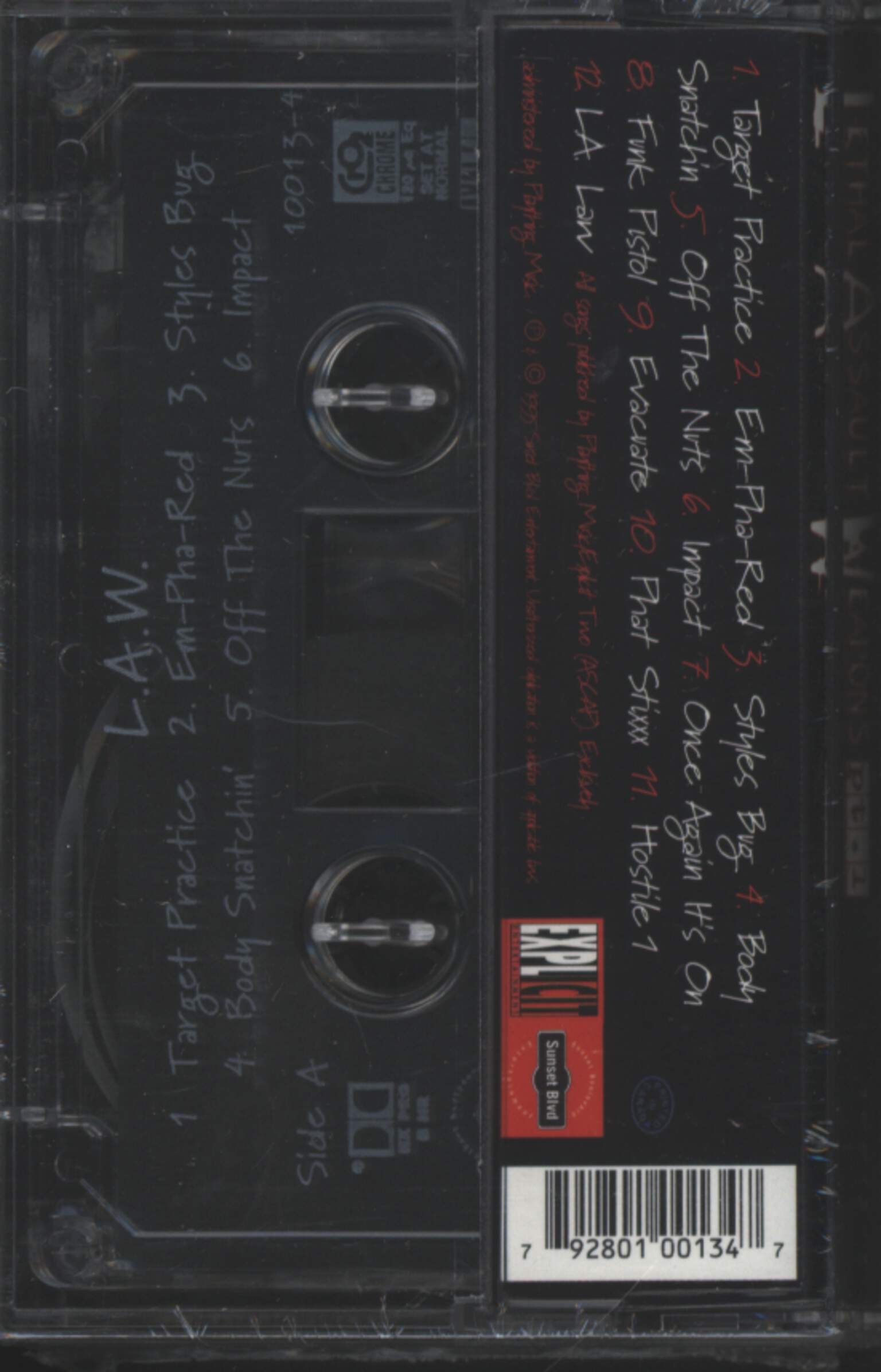 LAW: Lethal Assault Weapons Pt. 1, Tape