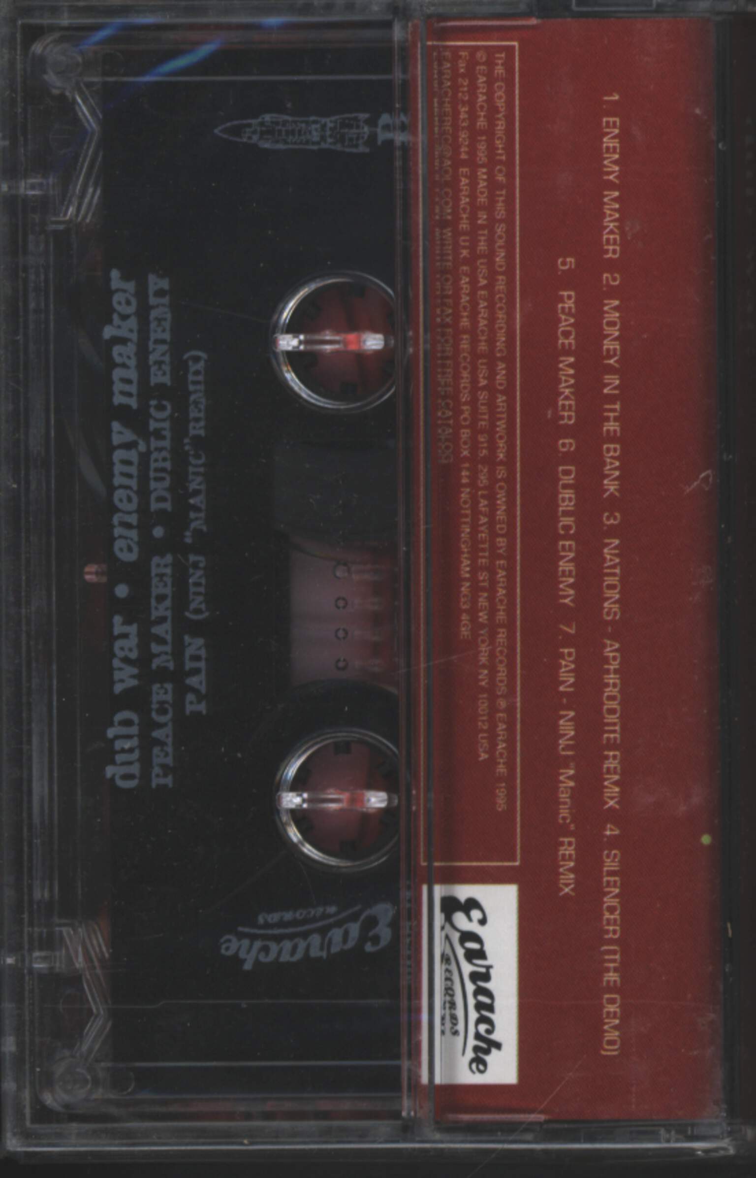 Dub War: Enemy Maker, Tape