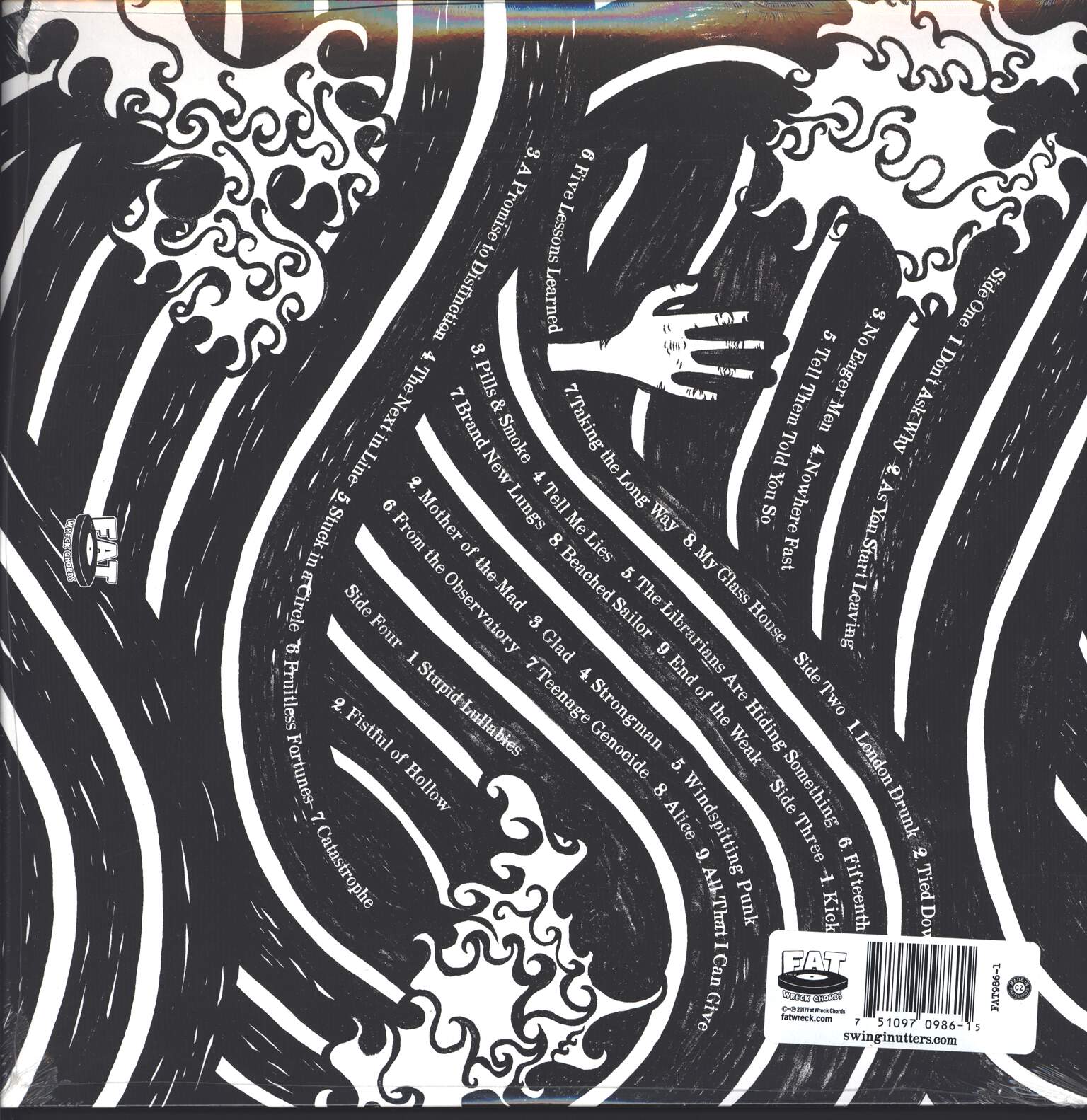 Swingin Utters: Drowning In The Sea, Rising With The Sun, 2×LP (Vinyl)