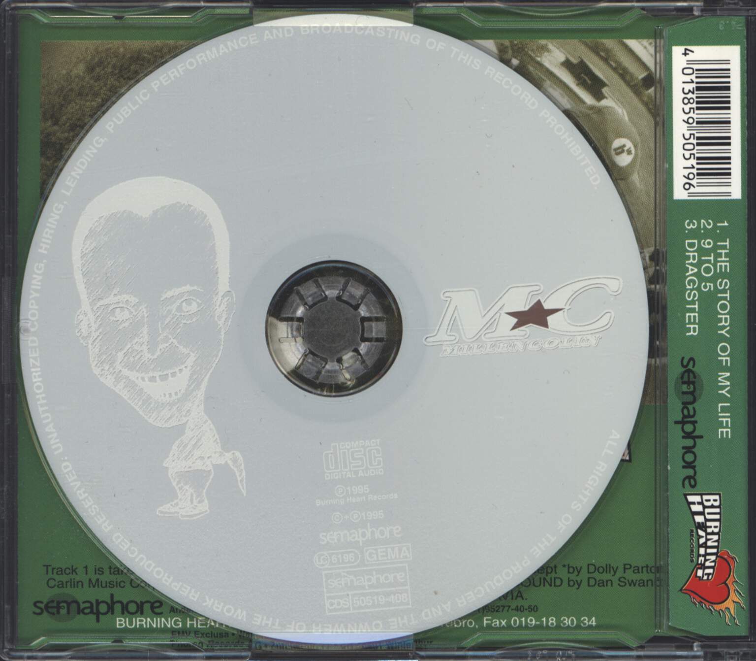Millencolin: The Story Of My Life, Mini CD