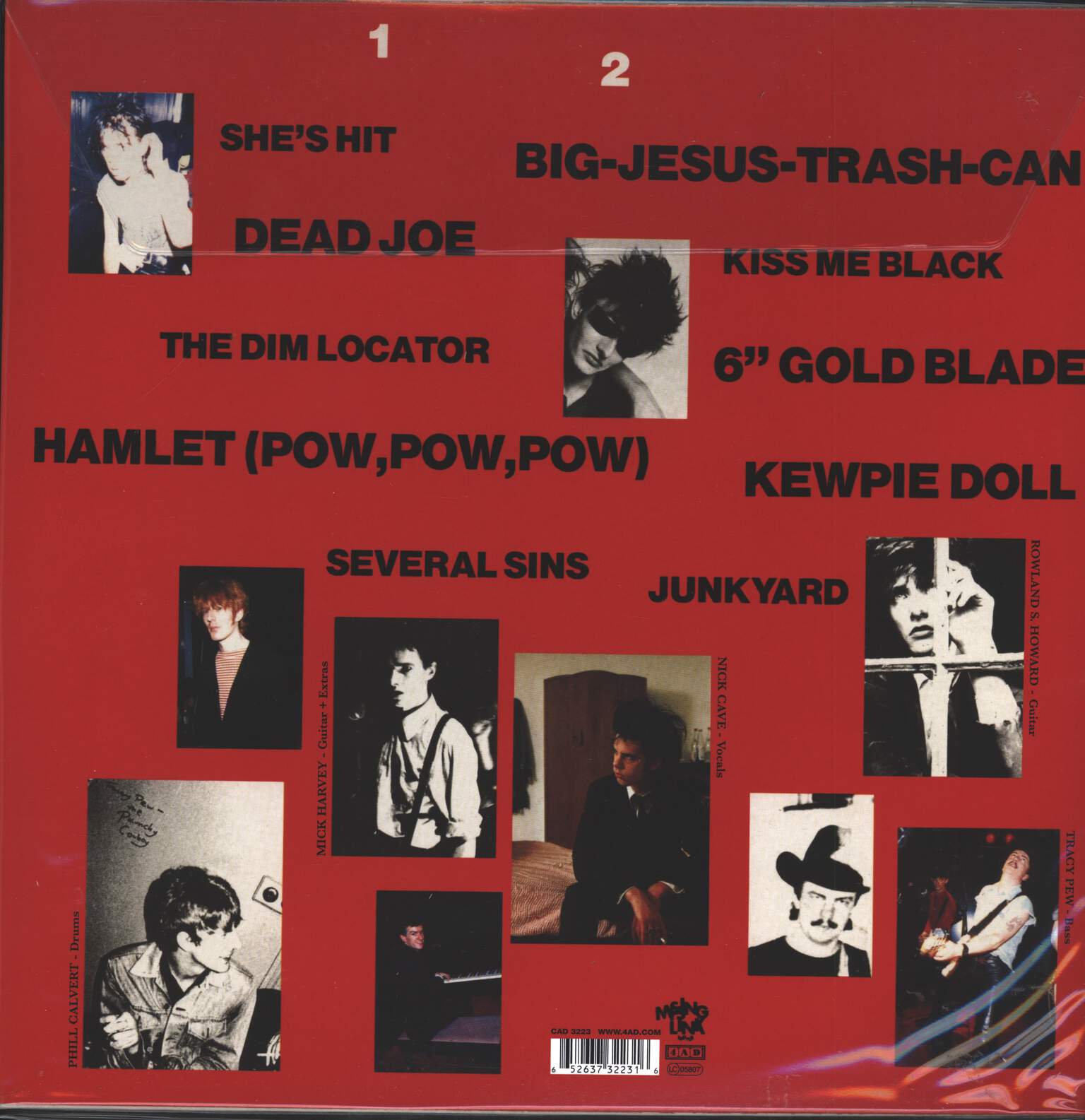 The Birthday Party: Junkyard, LP (Vinyl)