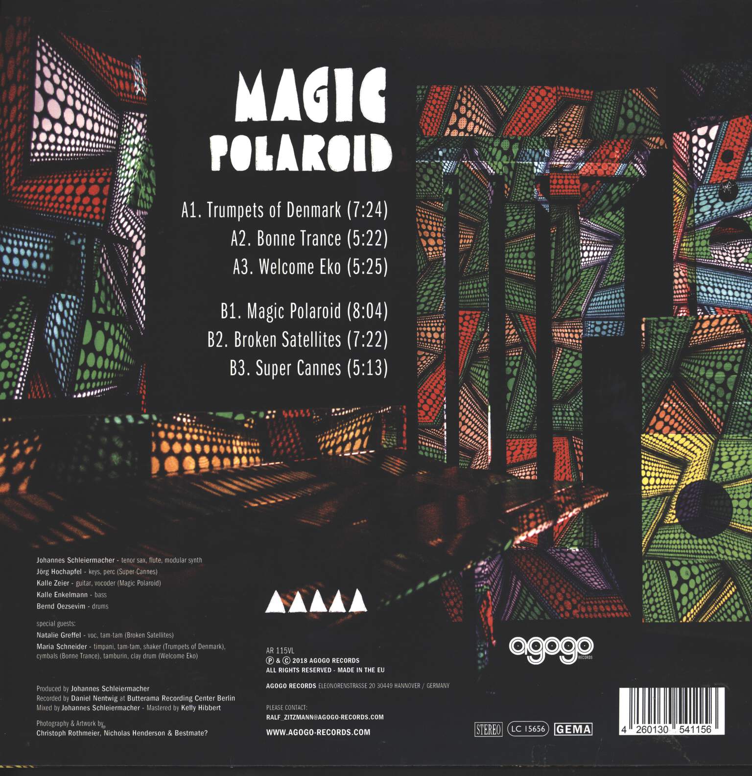 Onom Agemo And The Disco Jumpers: Magic Polaroid, LP (Vinyl)
