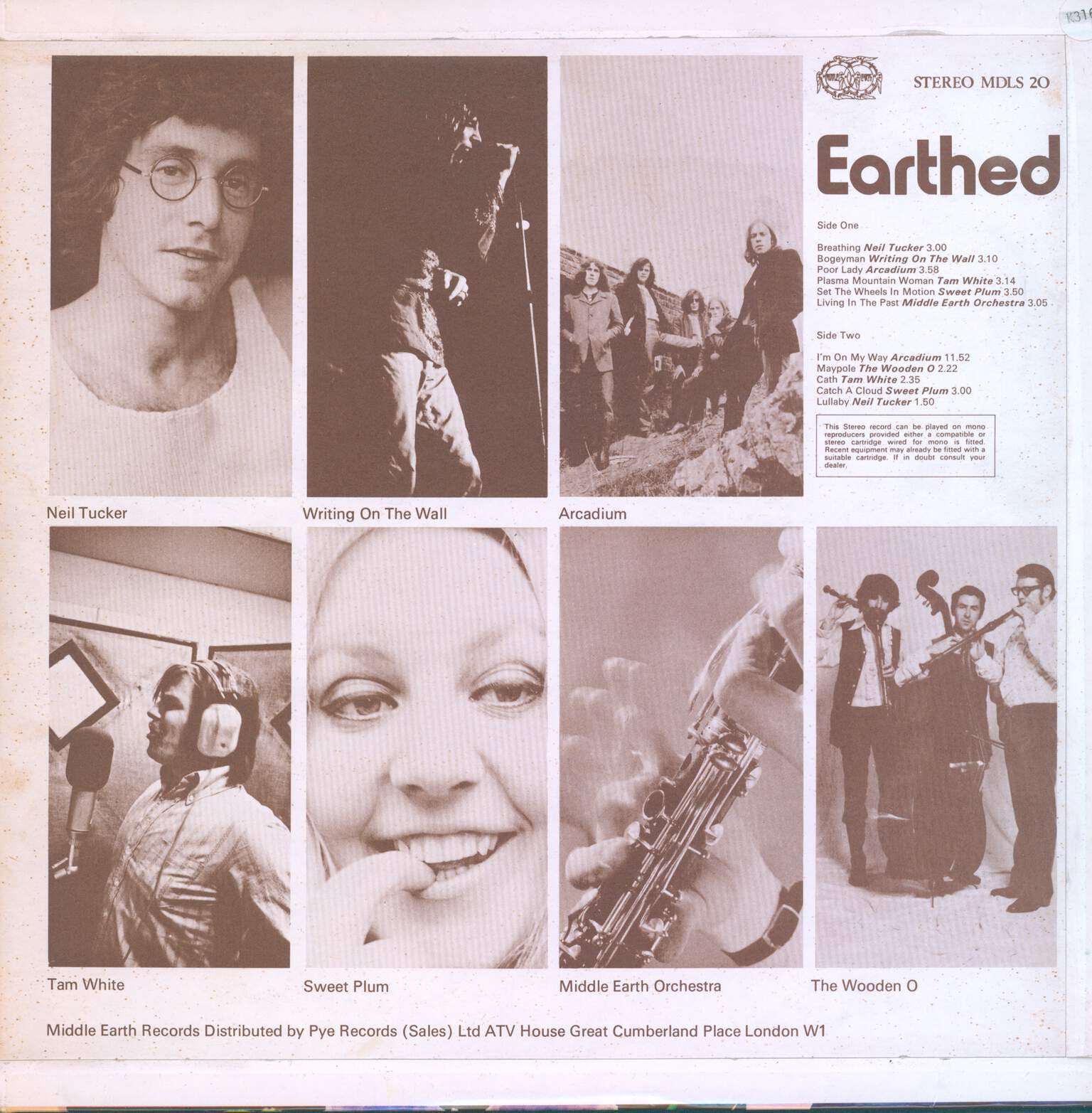 Various: Earthed, LP (Vinyl)