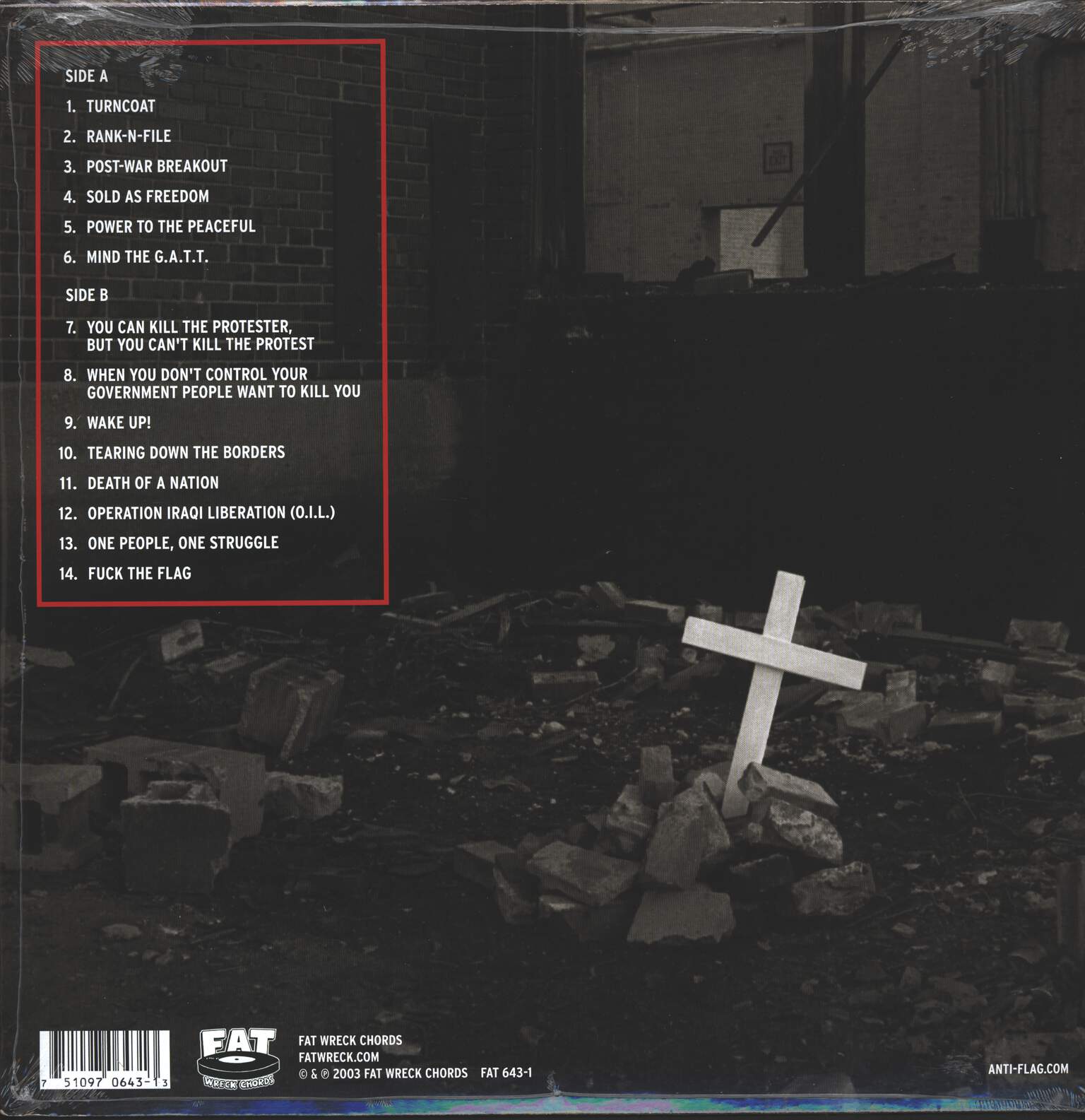 Anti-Flag: The Terror State, LP (Vinyl)