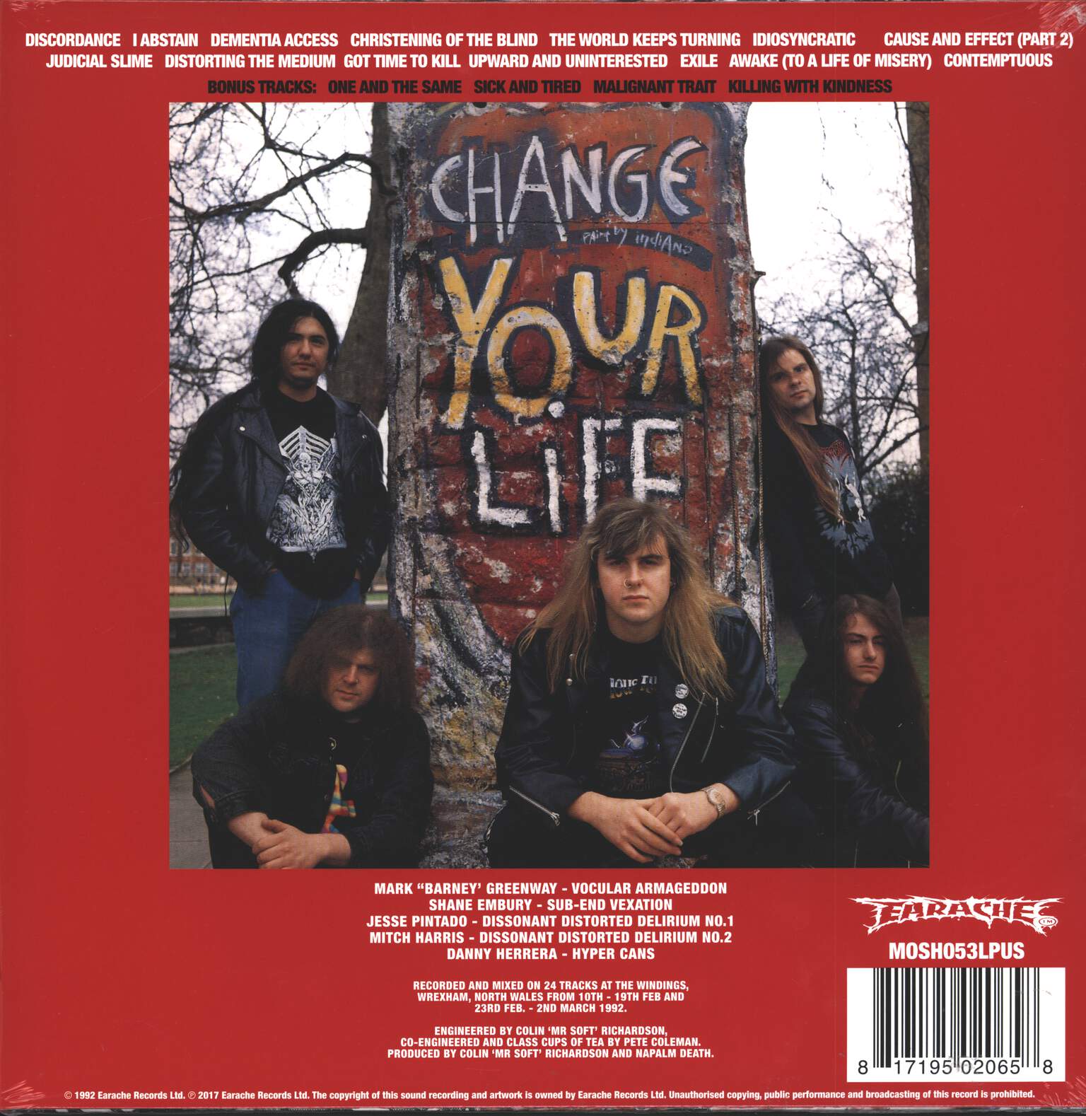 Napalm Death: Utopia Banished, LP (Vinyl)