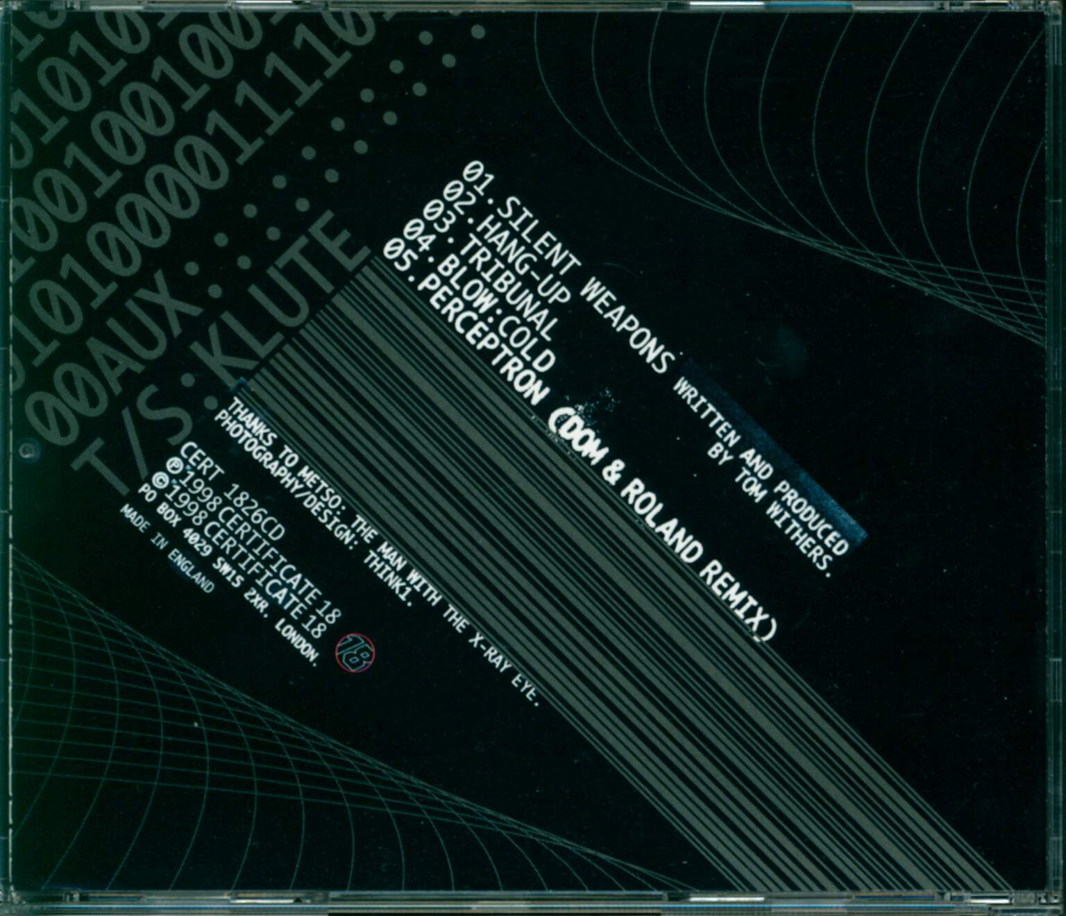 Klute: Total Self, Mini CD