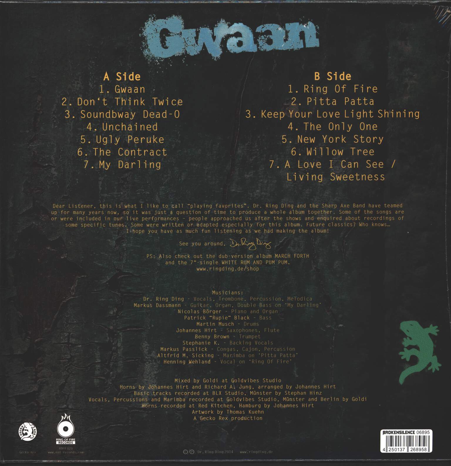 Dr. Ring-Ding: Gwaan, LP (Vinyl)