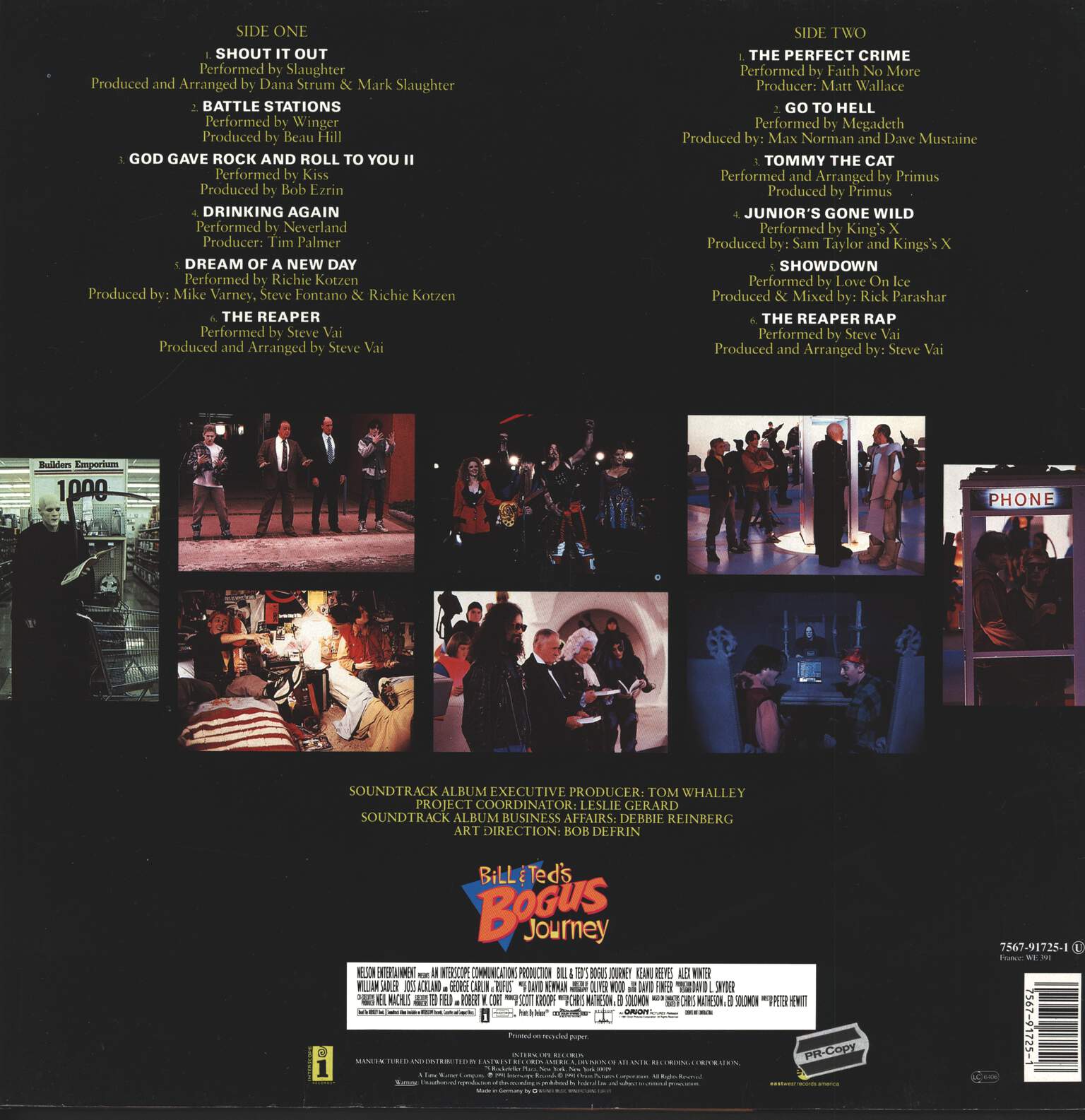Various: Bill & Ted's Bogus Journey, LP (Vinyl)