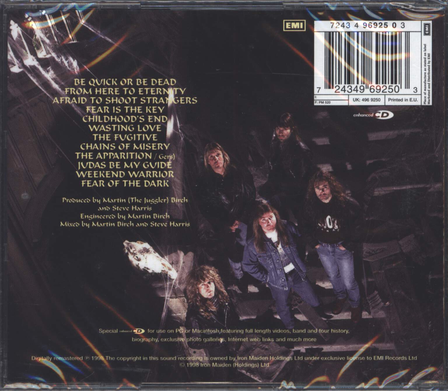 Iron Maiden: Fear Of The Dark, CD
