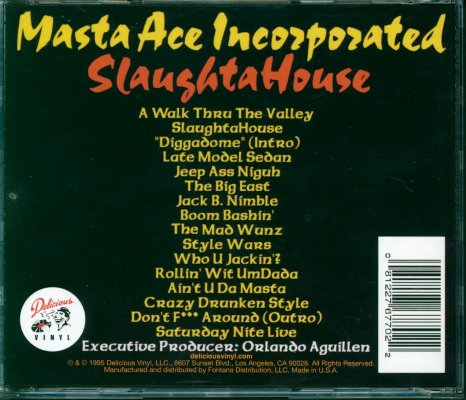 Masta Ace Incorporated: SlaughtaHouse, CD