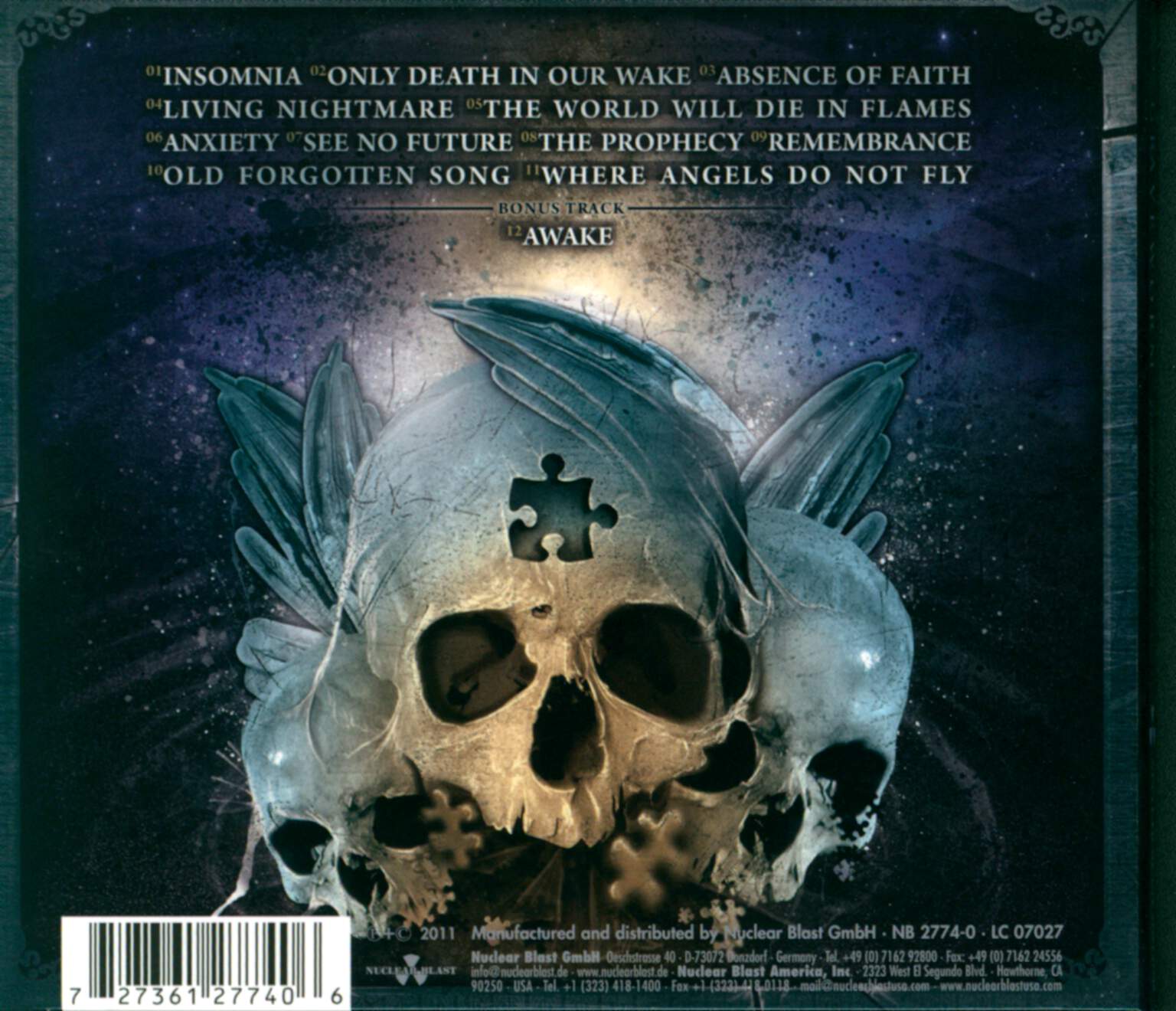 Graveworm: Fragments Of Death, CD