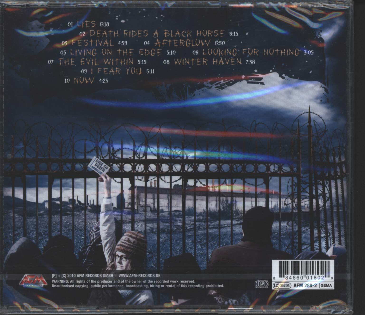 Jon Oliva's Pain: Festival, CD