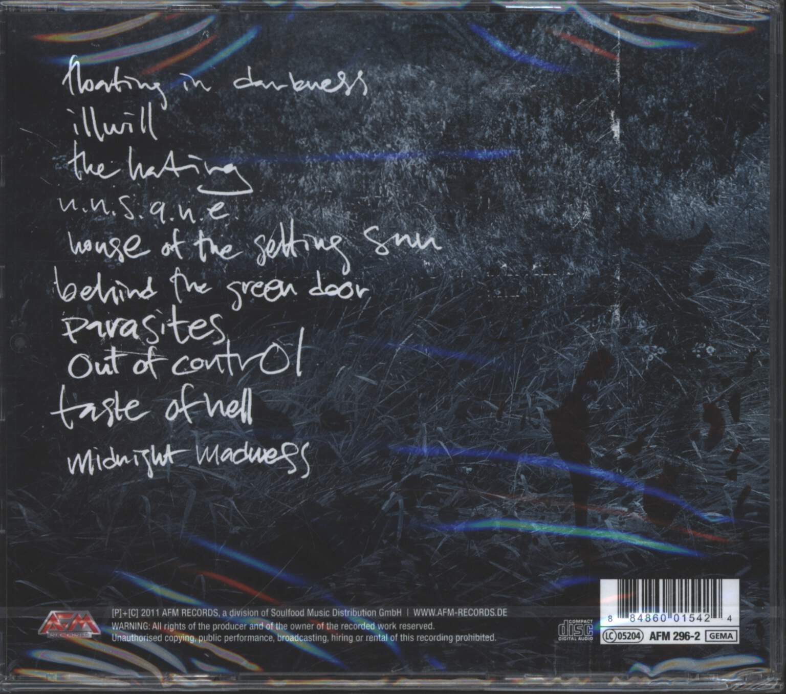 Lake Of Tears: Illwill, CD