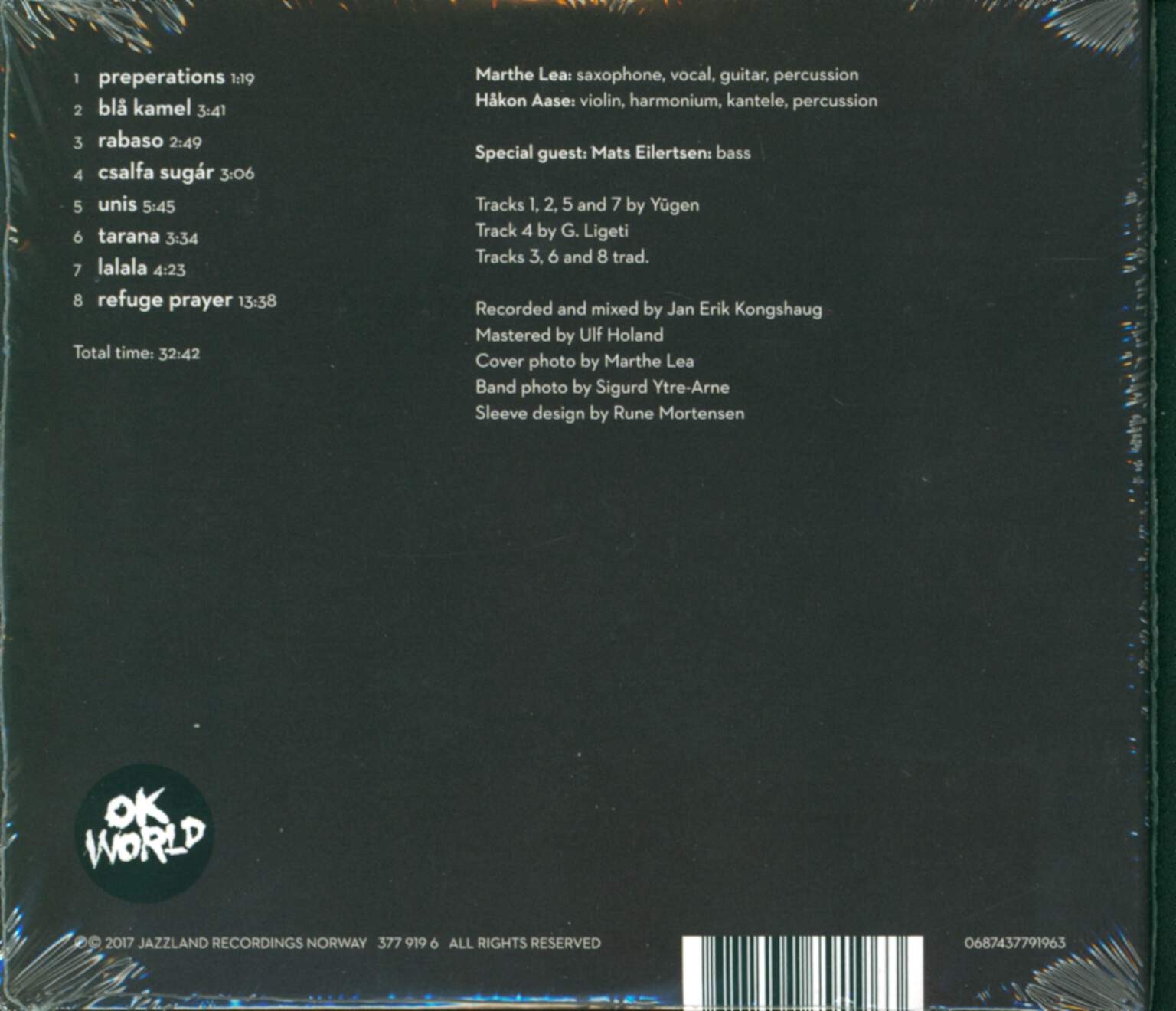 Yūgen: Yūgen, CD