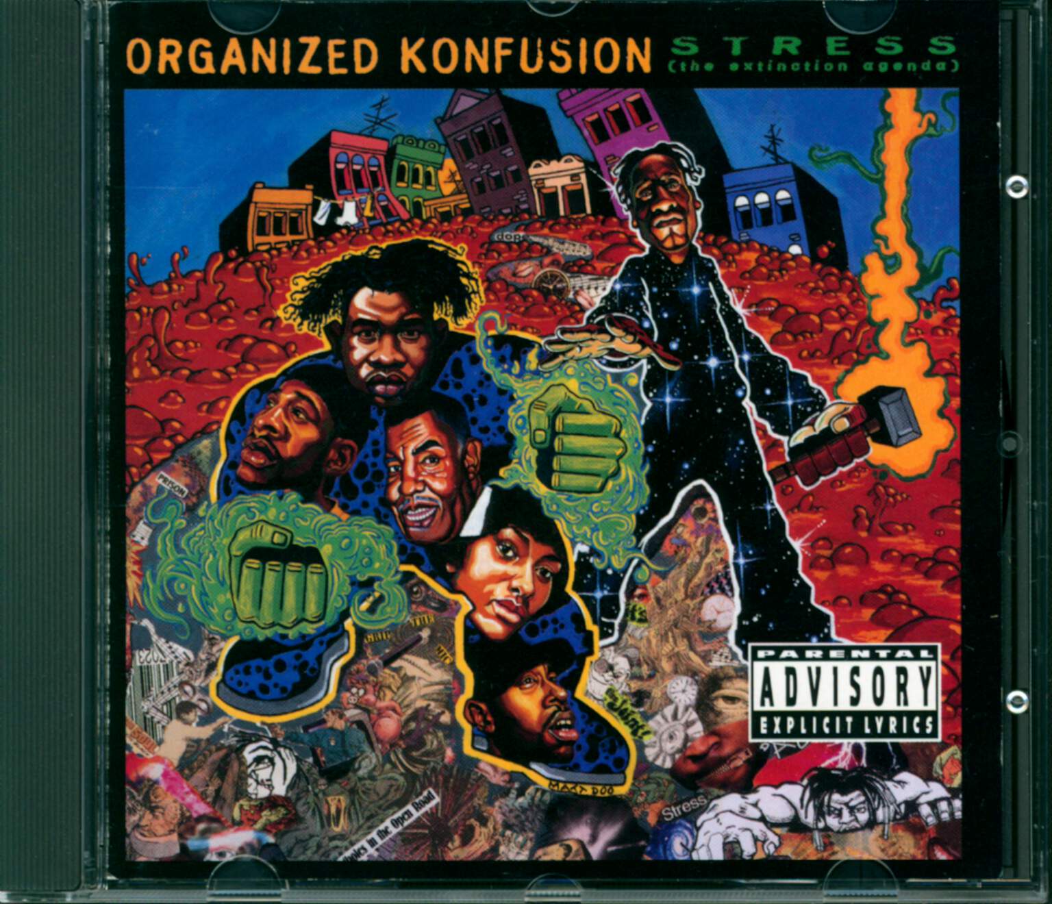 Organized Konfusion: Stress: The Extinction Agenda, CD