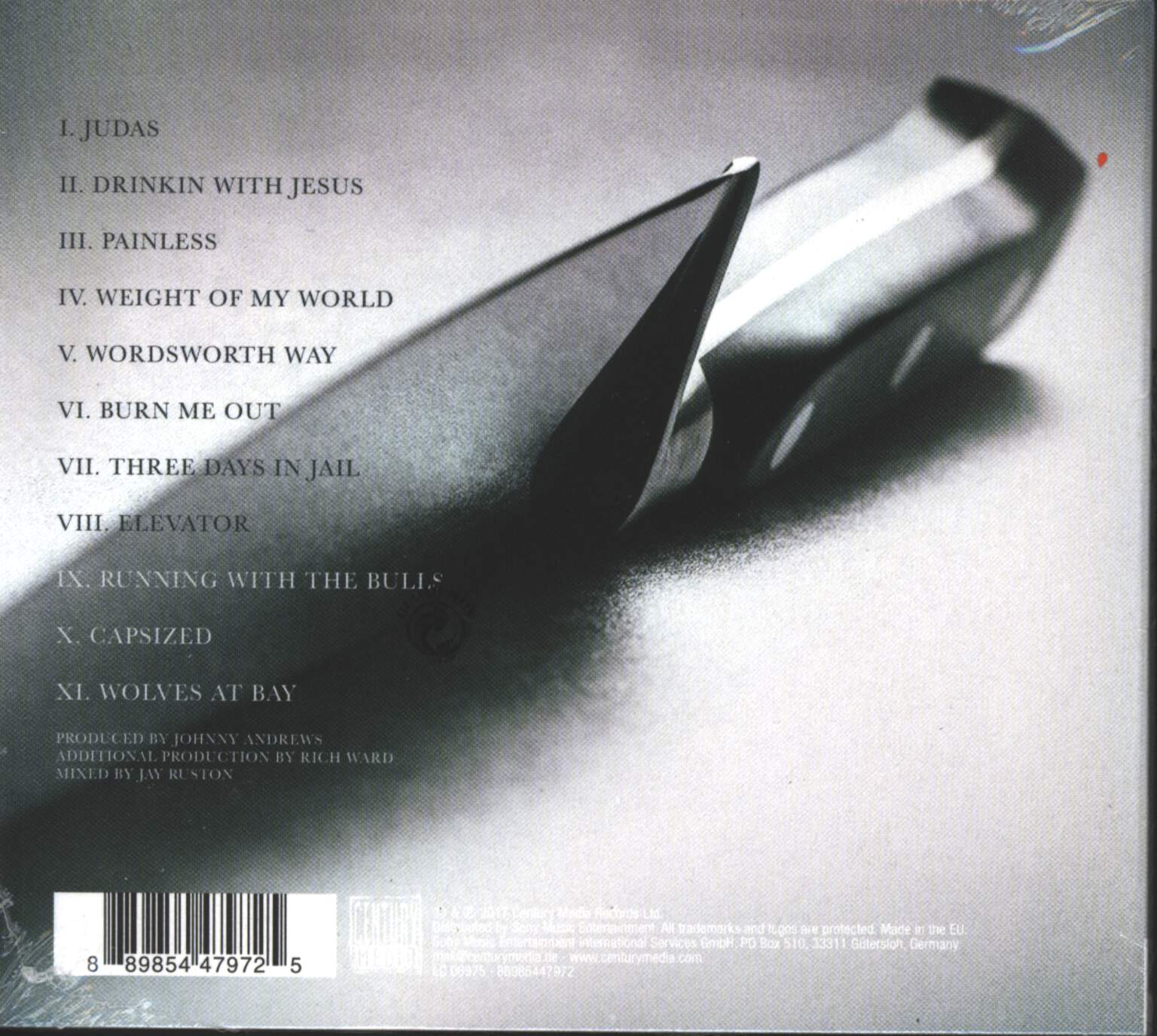Fozzy: Judas, CD