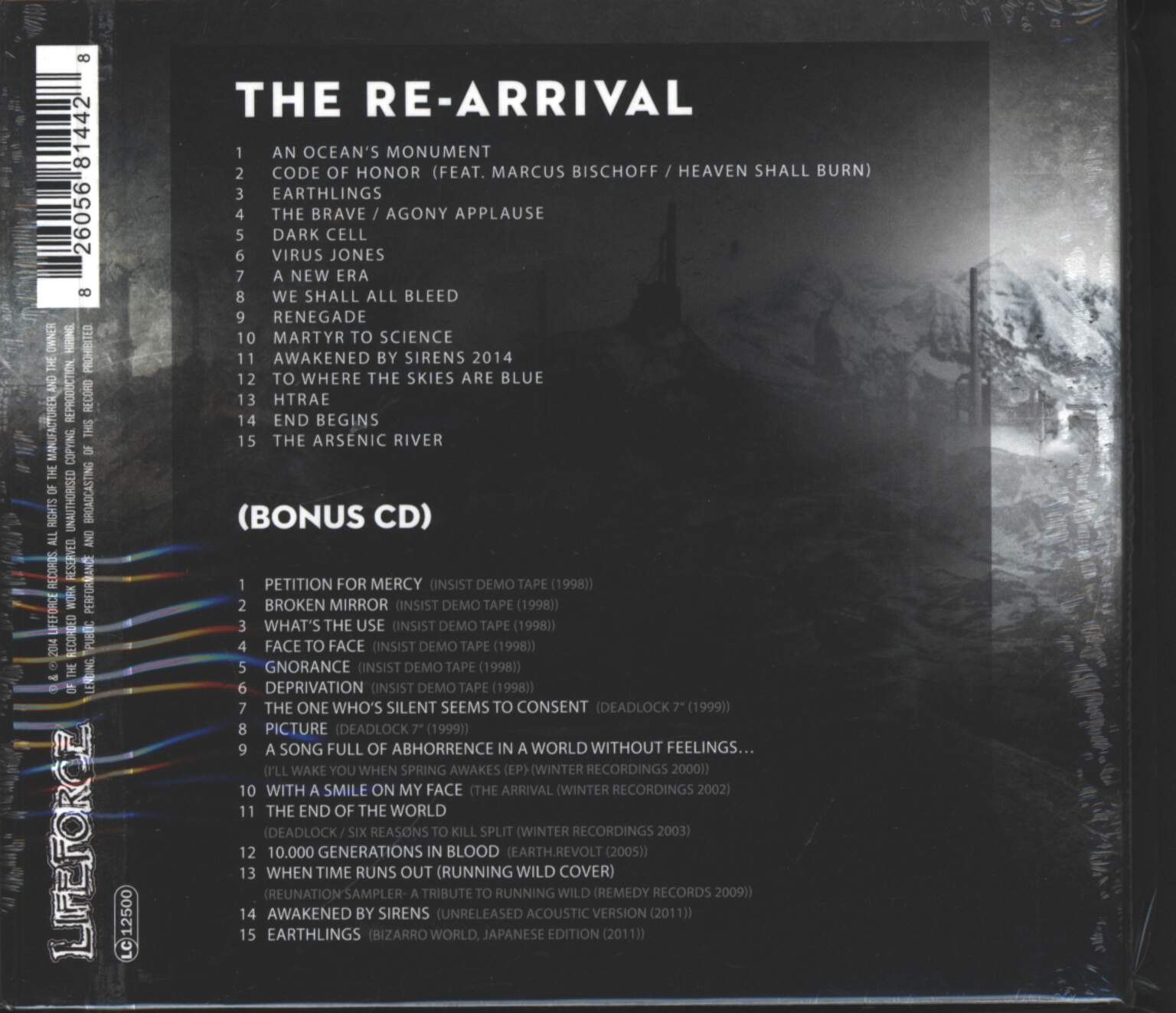 Deadlock: The Re-Arrival, 2×CD